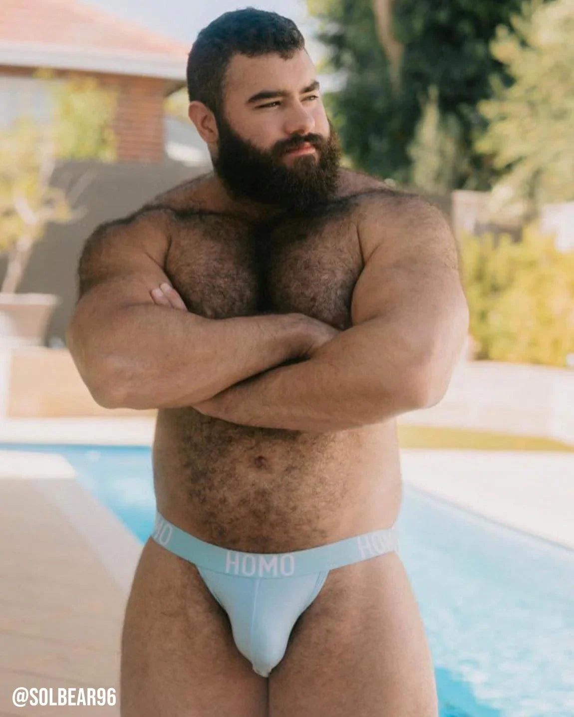 HOMO classic jock - blue. - HOMOLONDON