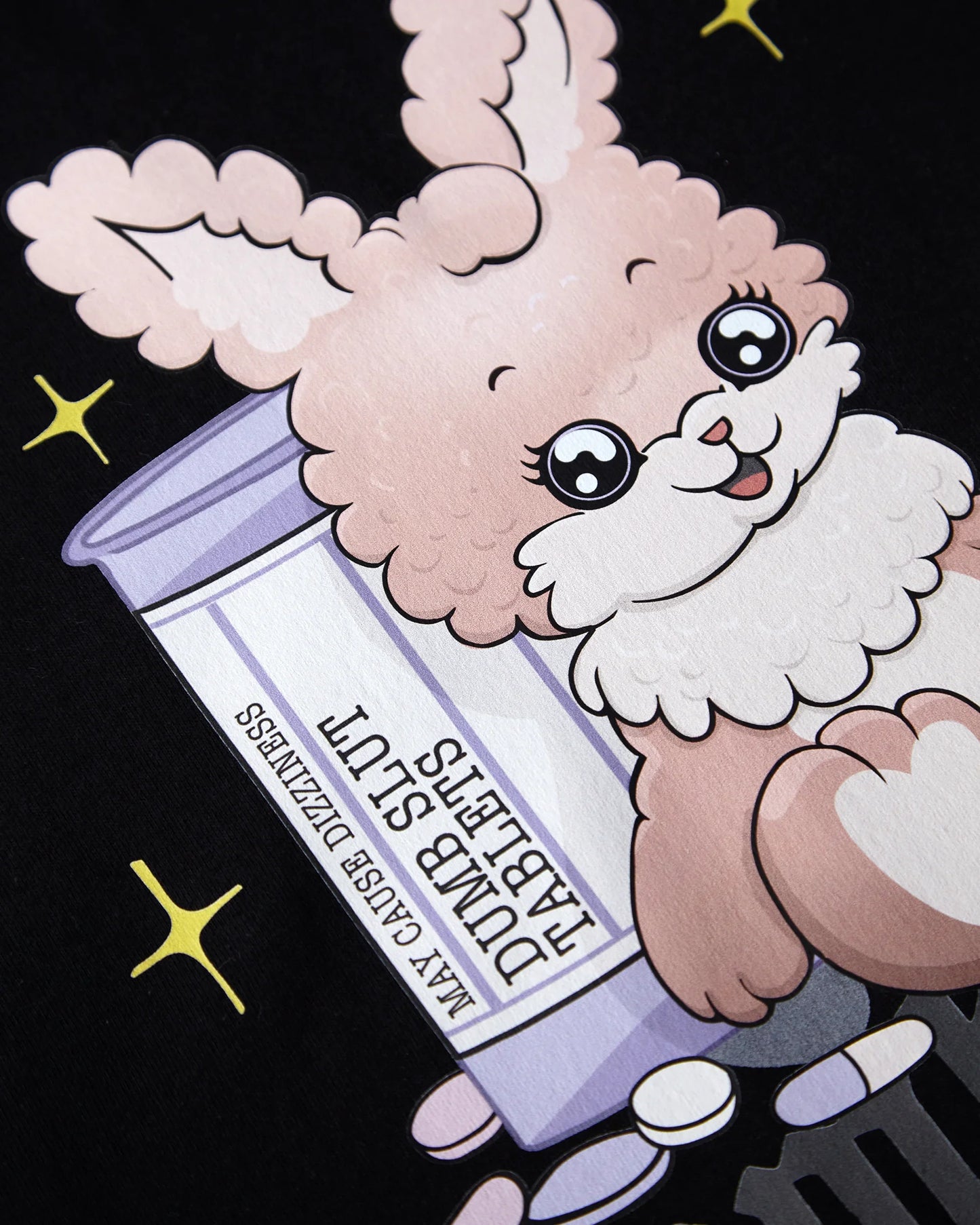 Dumb s/ut tablets on black - tshirt