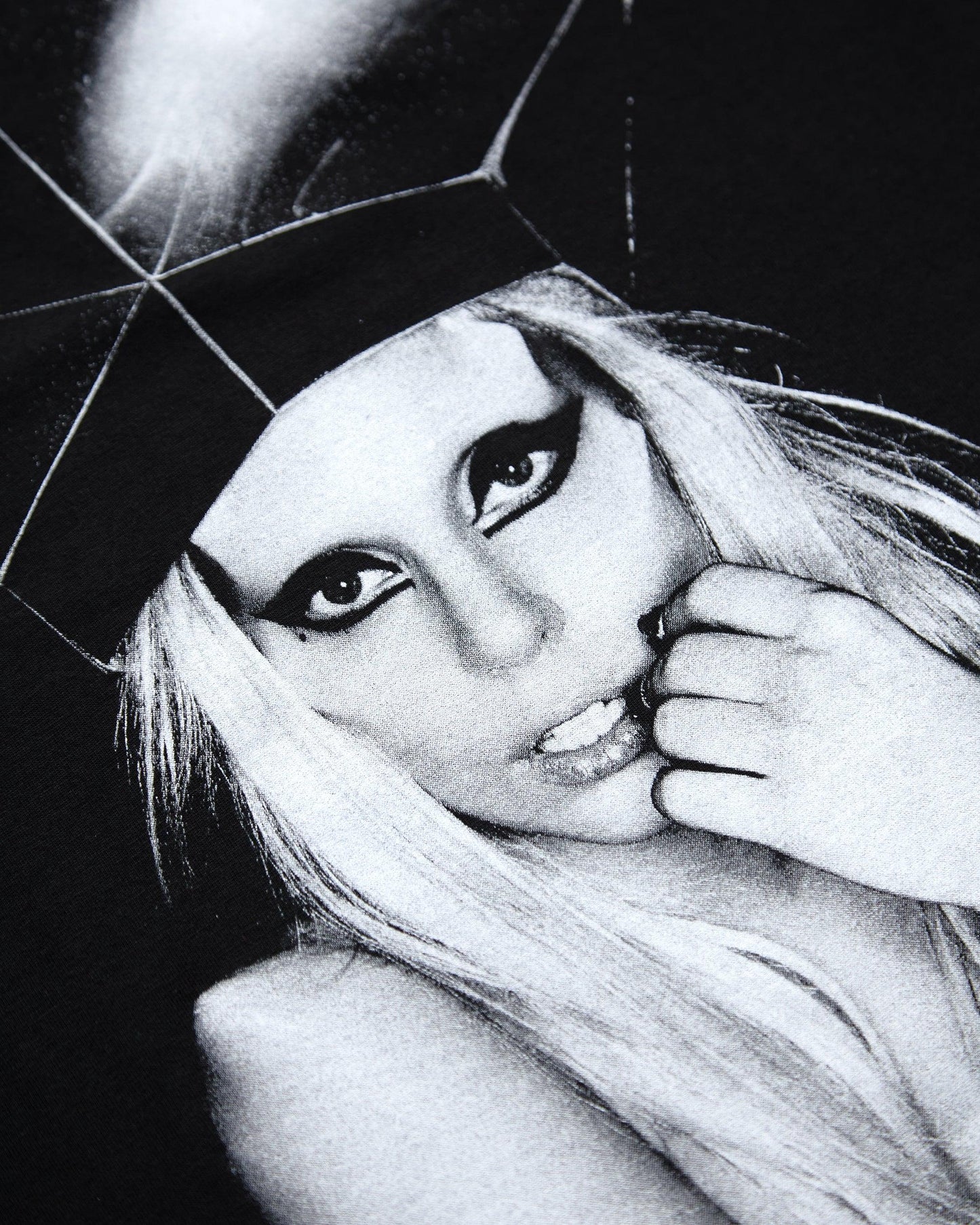 Official Lady Gaga "BLODDY MARY" low cut cropped tee