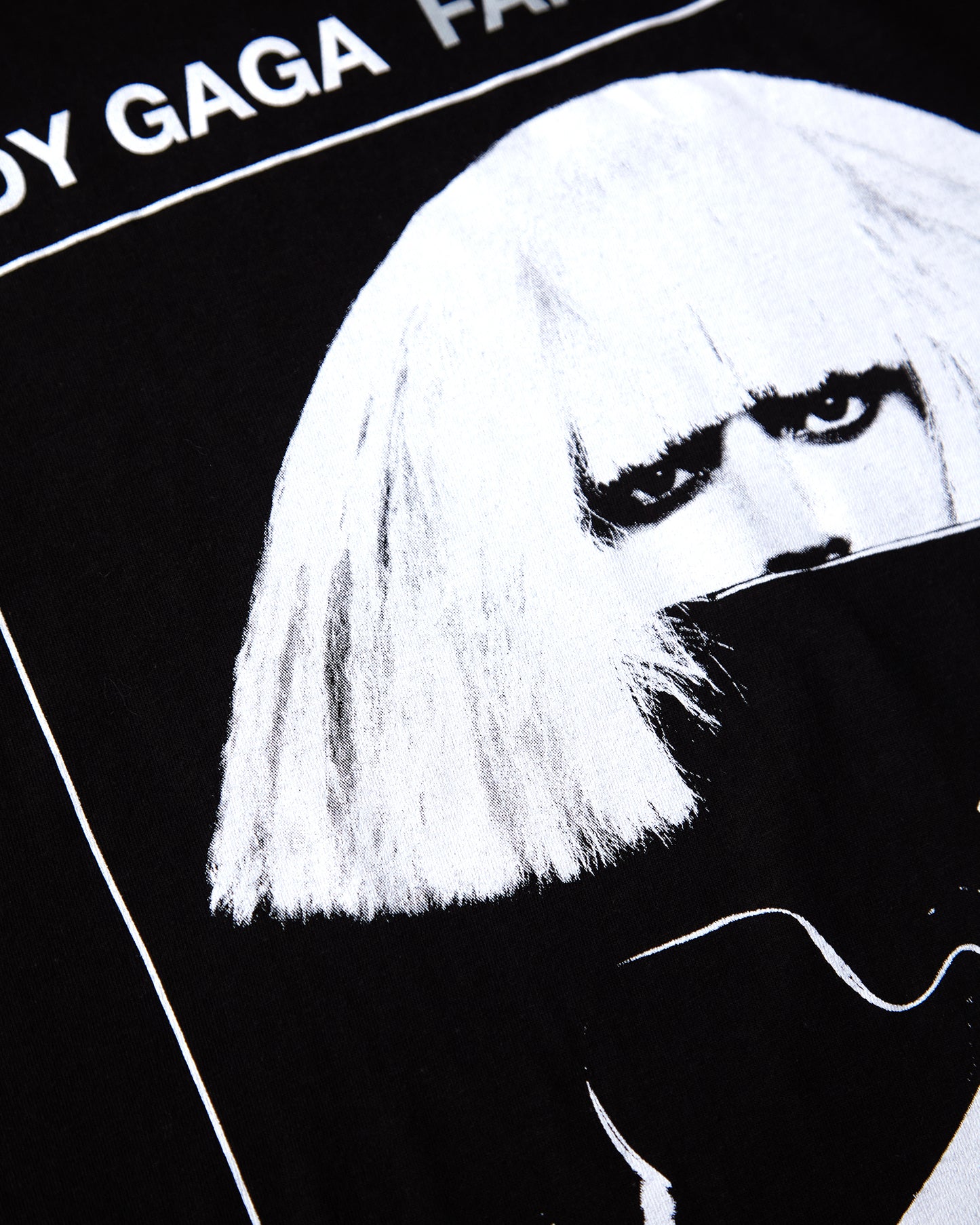 Official Lady Gaga "FAME MONSTER" low cut cropped tee