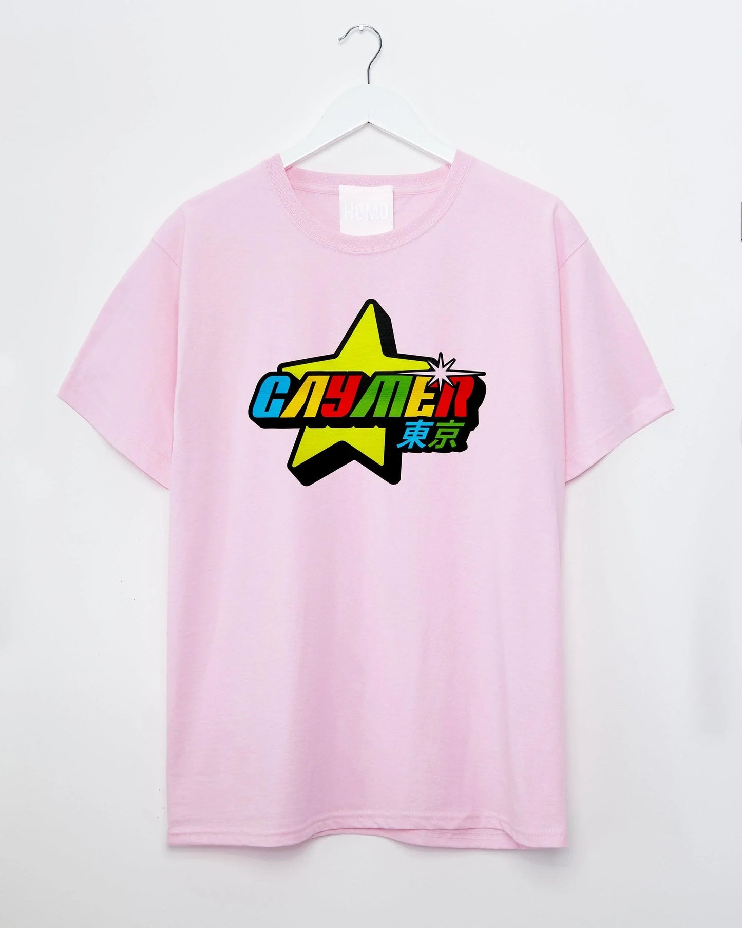Gaymer on pink - tee. - HOMOLONDON