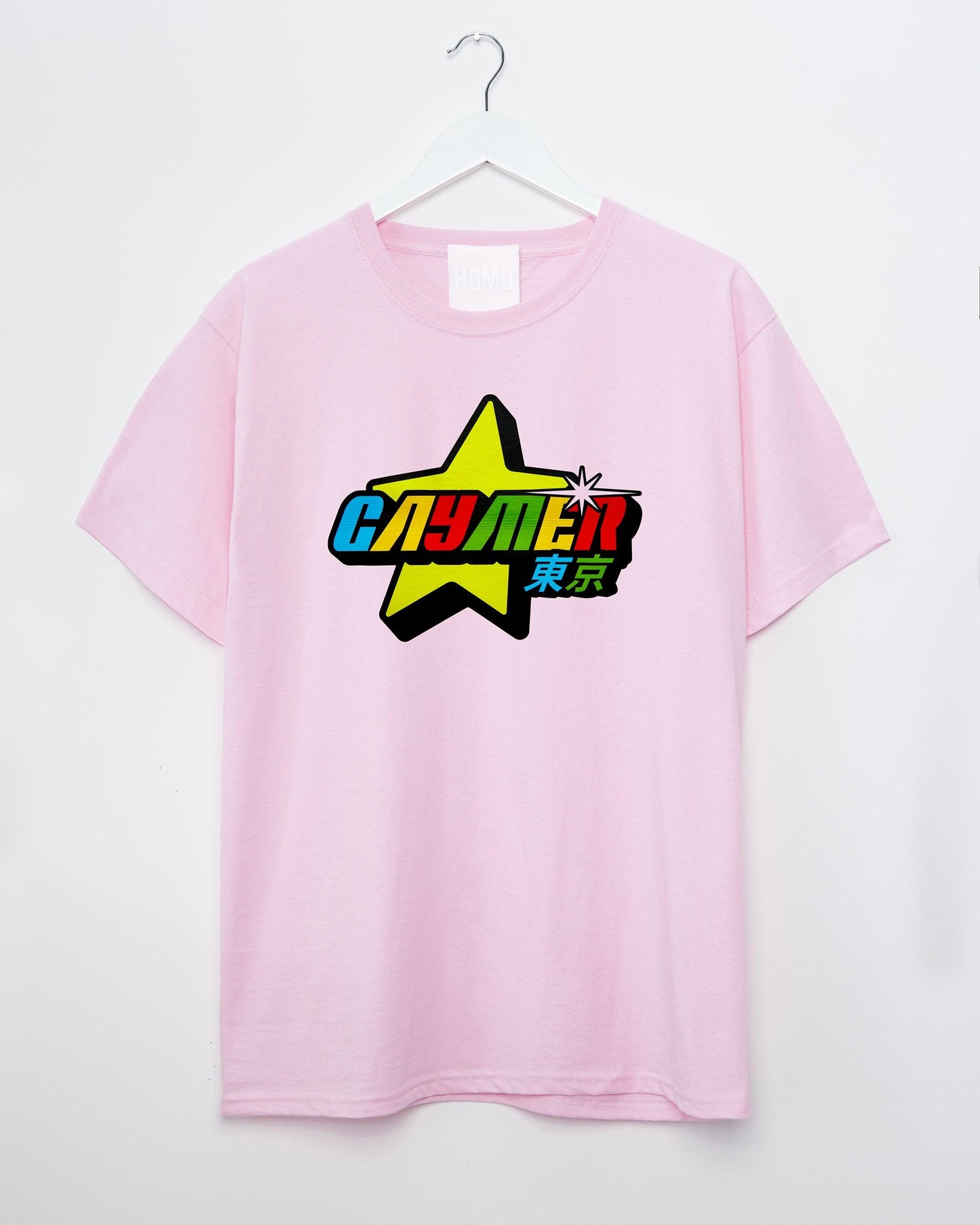 Gaymer on pink - tee.