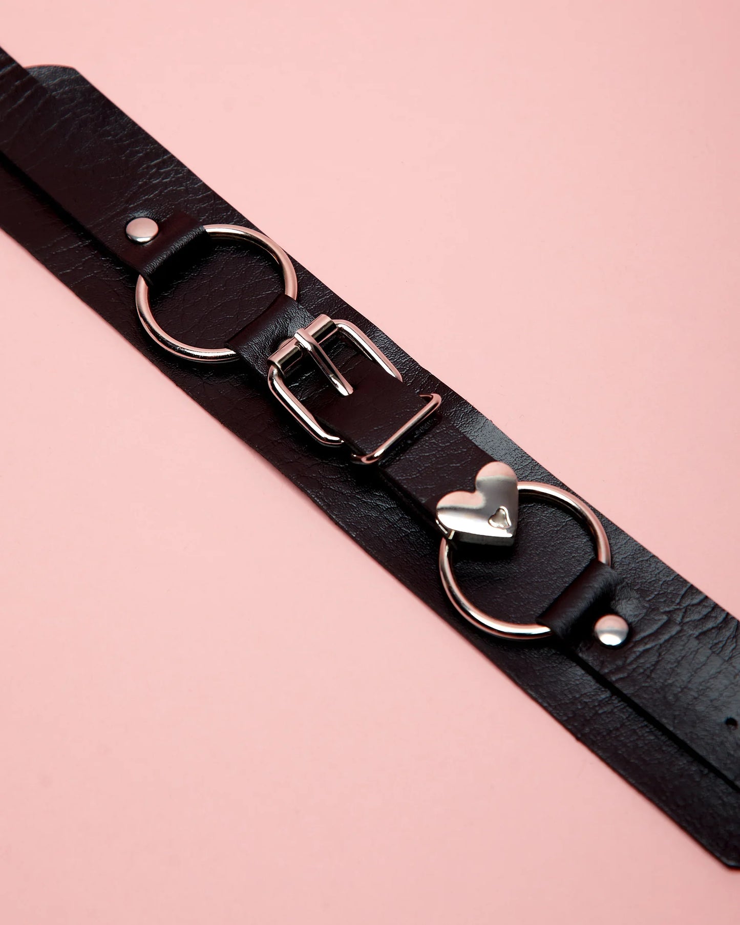 Black love heart, anime inspired bicep band