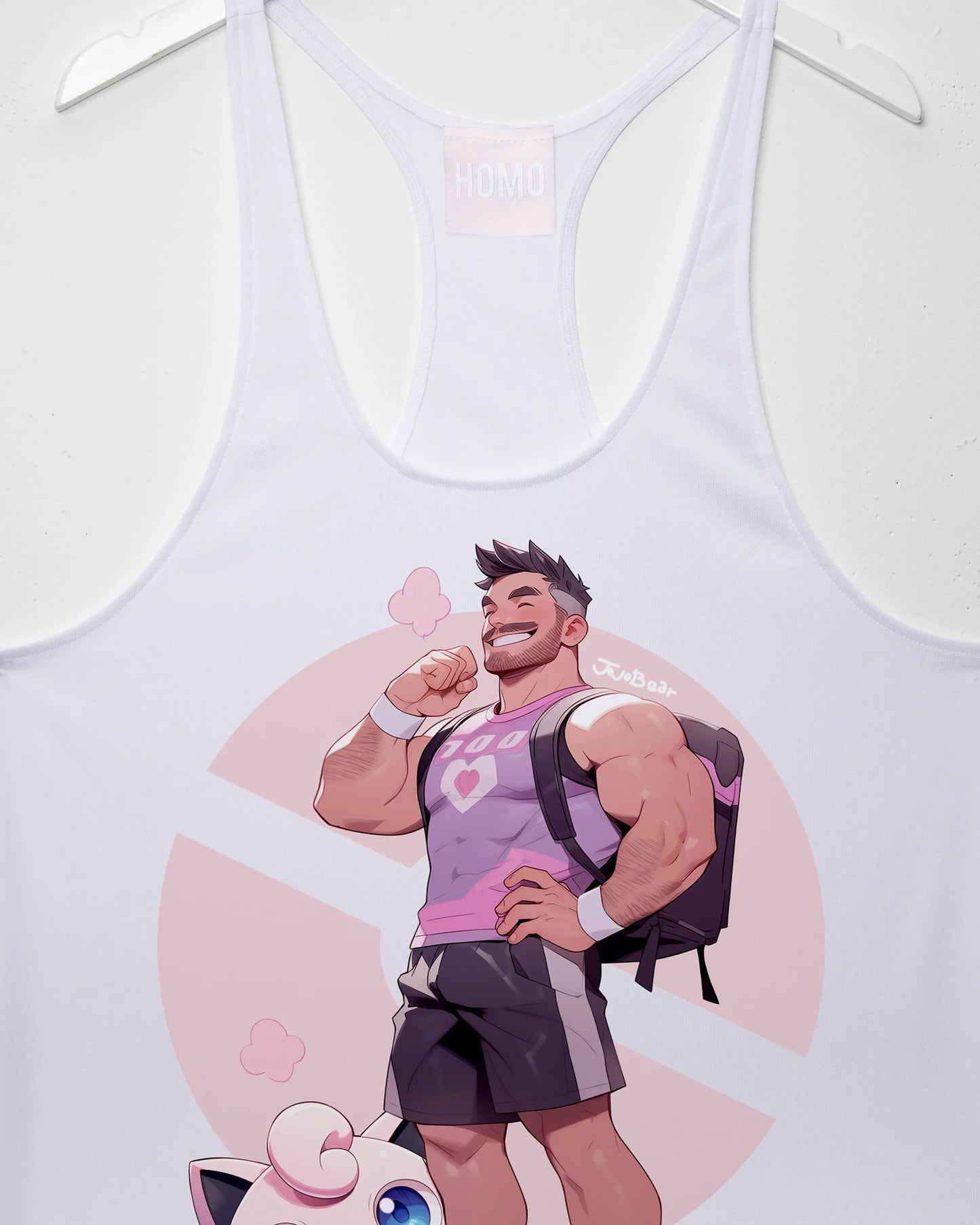 Jojo Bear: Trainer Stephen on white - tank top