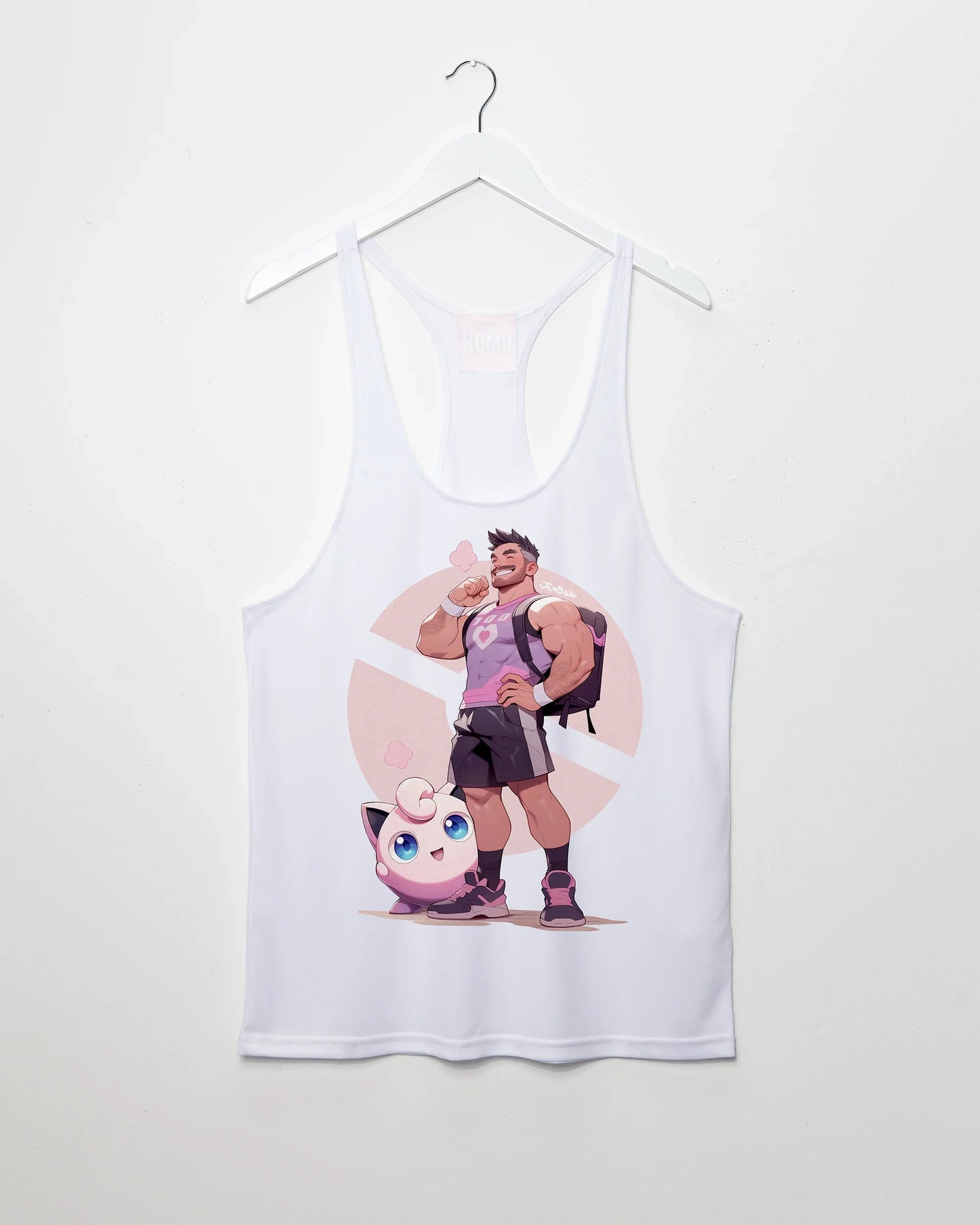 Jojo Bear: Trainer Stephen on white - tank top