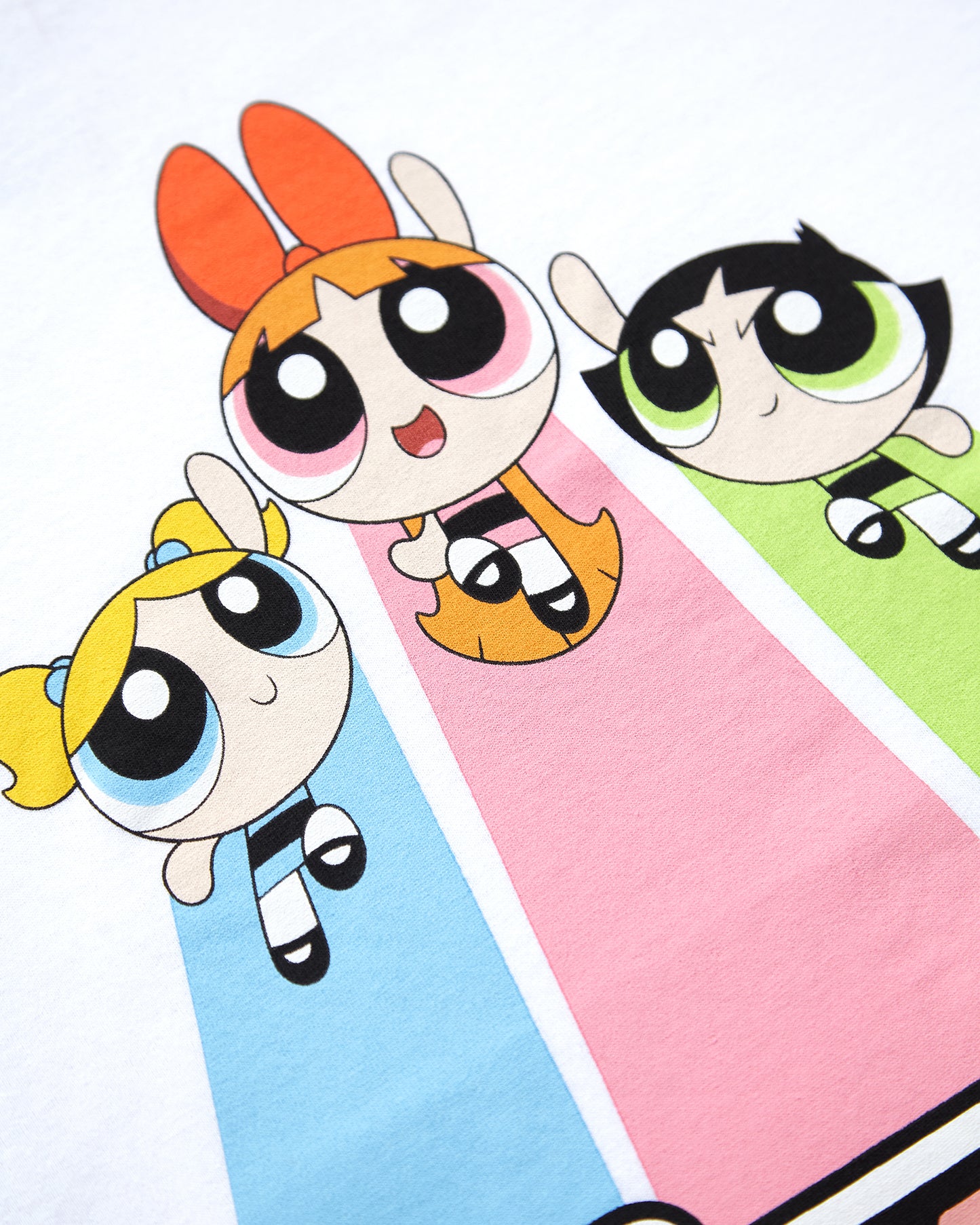 Official Power Puff Girls Unisex T-Shirt - white