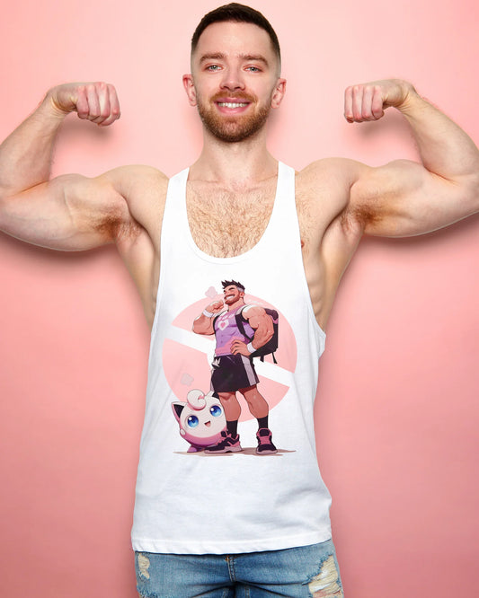 Jojo Bear: Trainer Stephen on white - tank top