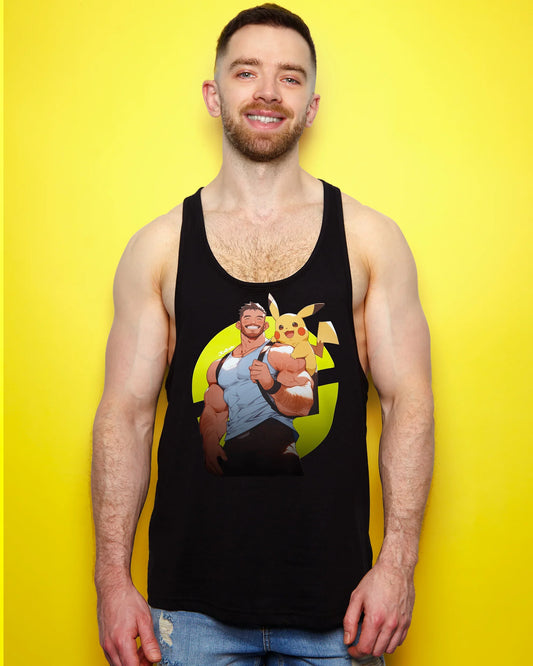Jojo Bear: Trainer James on black - tank top