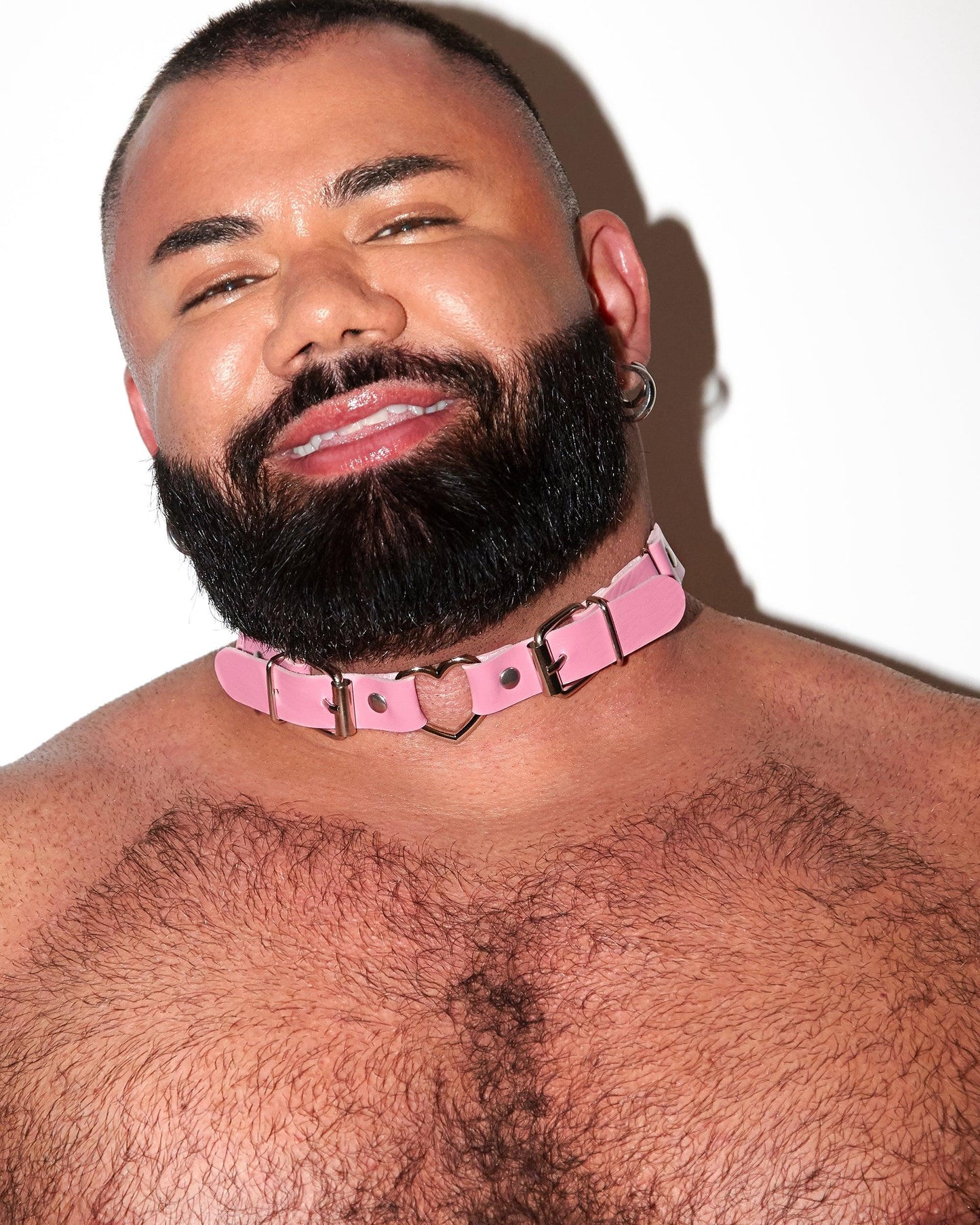 💕 Pink love heart, anime inspired choker 💕
