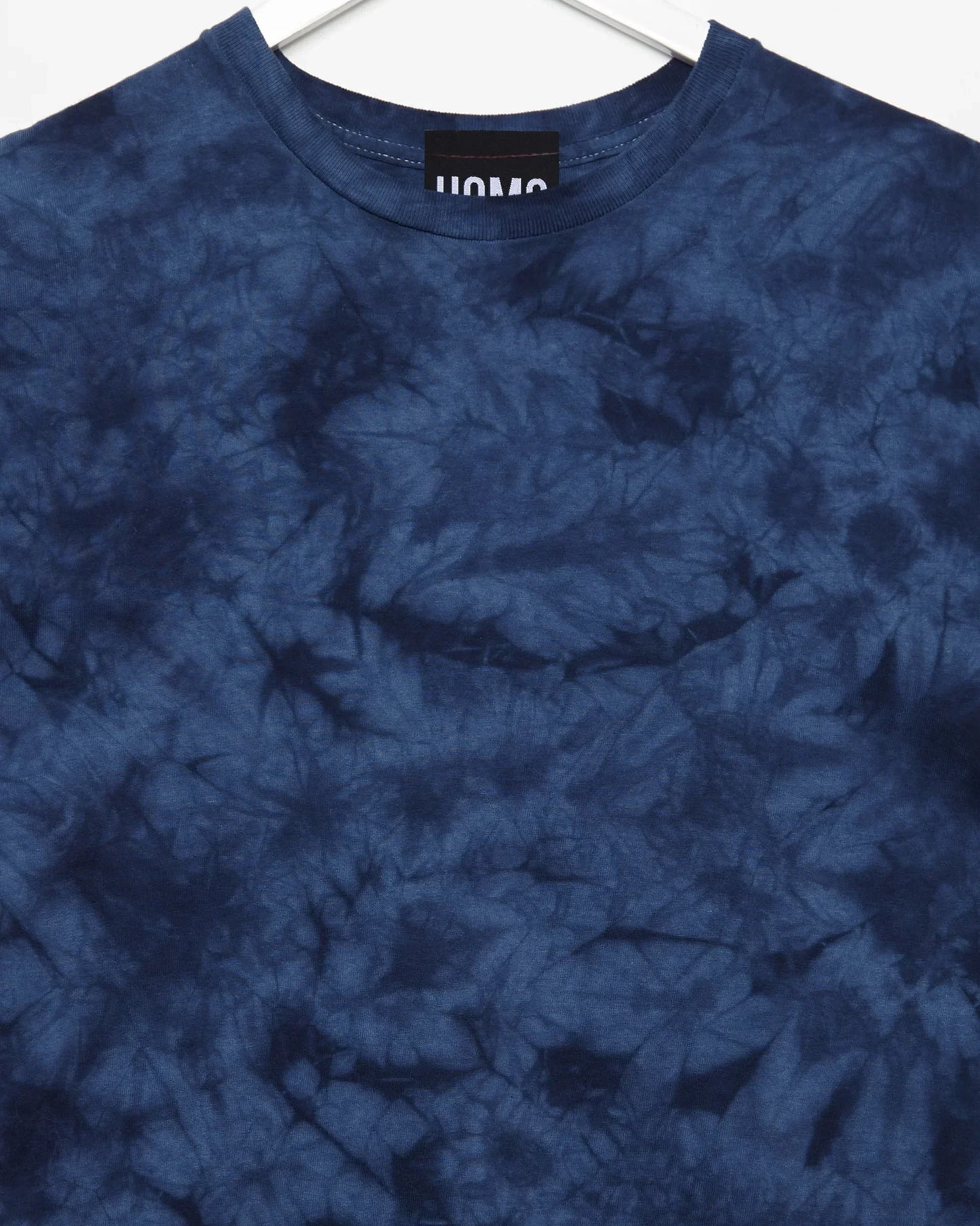 No Print just vibes: Navy tie-dye tee