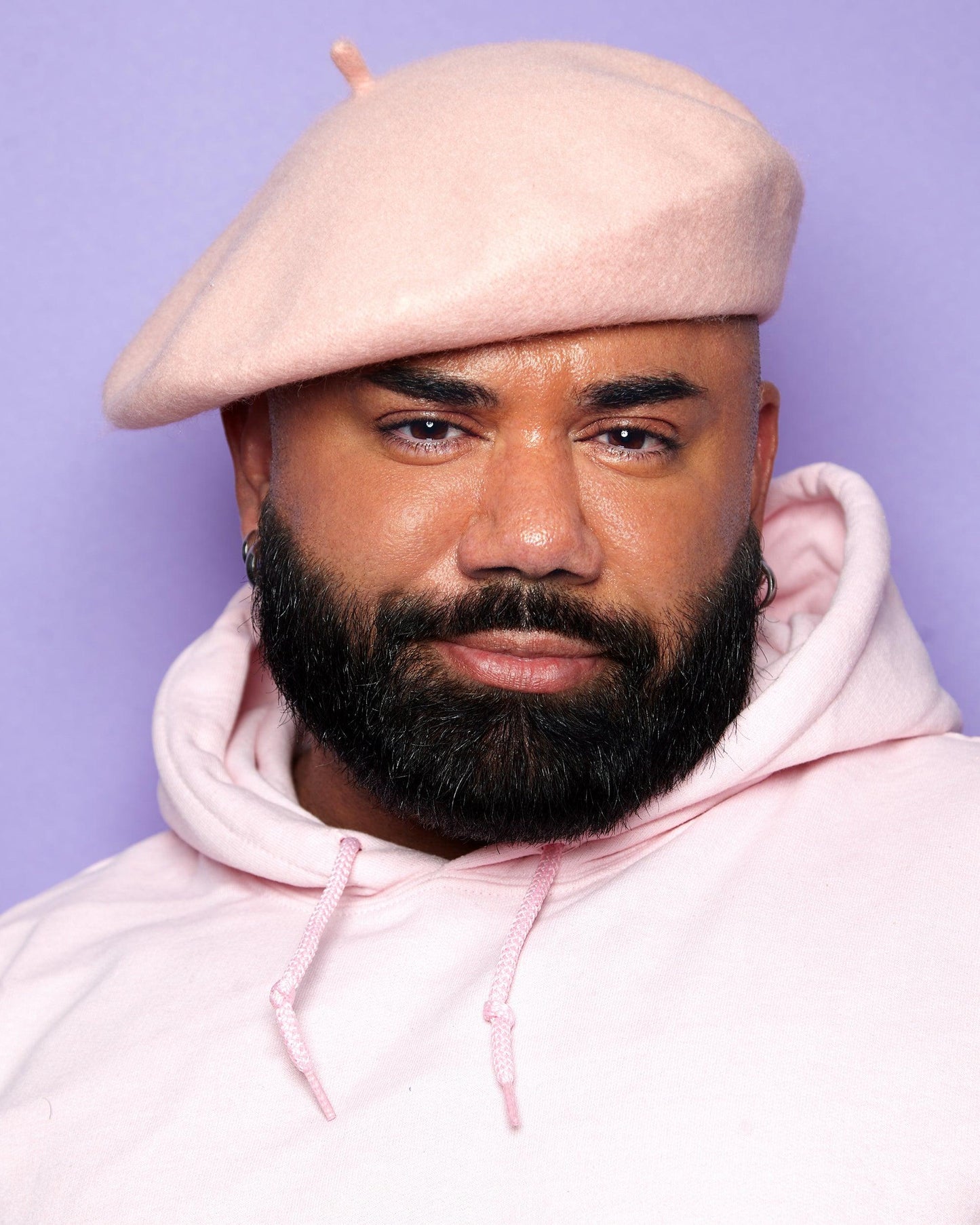 HOMO beret - pink | One size fits all.