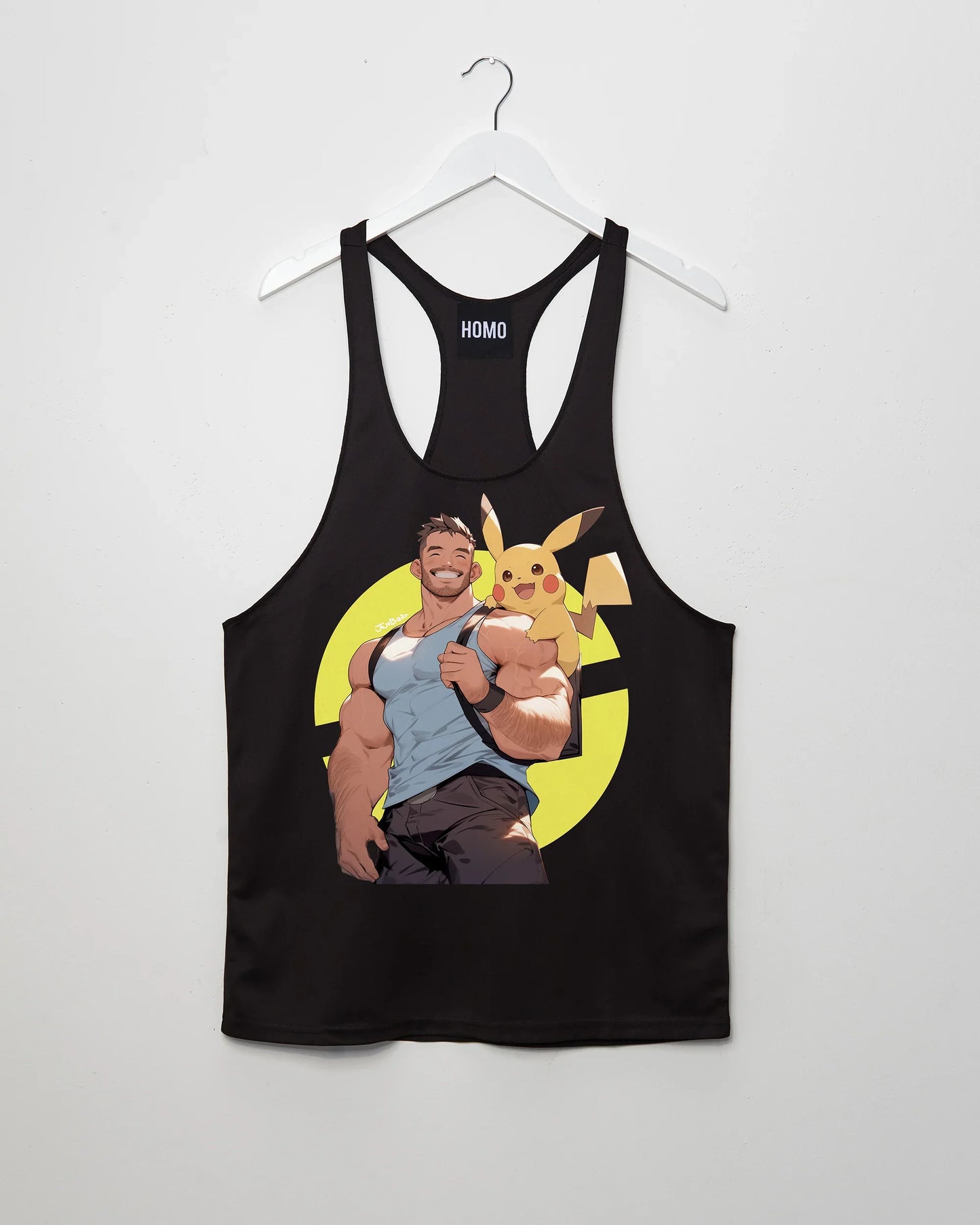 Jojo Bear: Trainer James on black - tank top