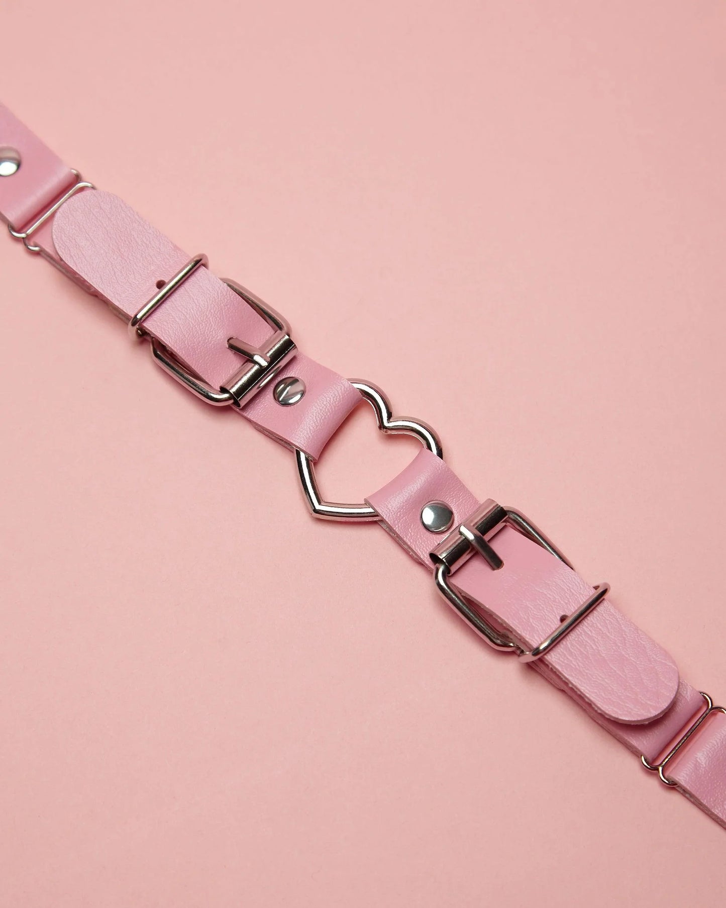 💕 Pink love heart, anime inspired choker/collar, bicep bands and jock set 💕 - HOMOLONDON