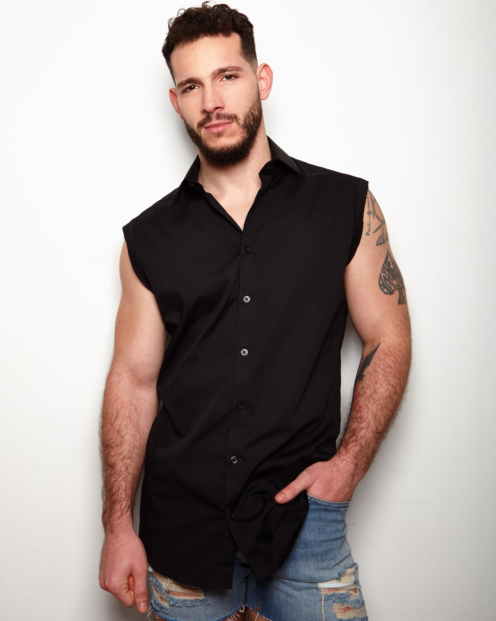 【JILSANDER】Sleeveless Buttoned Shirt Jil Sander | Tops | Jil Sander Sleeveless Button Up | Poshmark