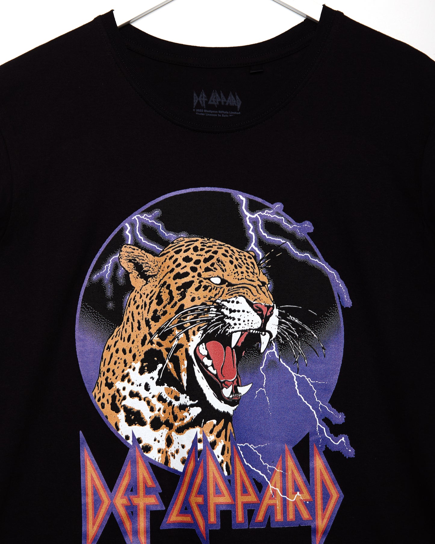 Official Def Leppard - Low cut cropped tshirt