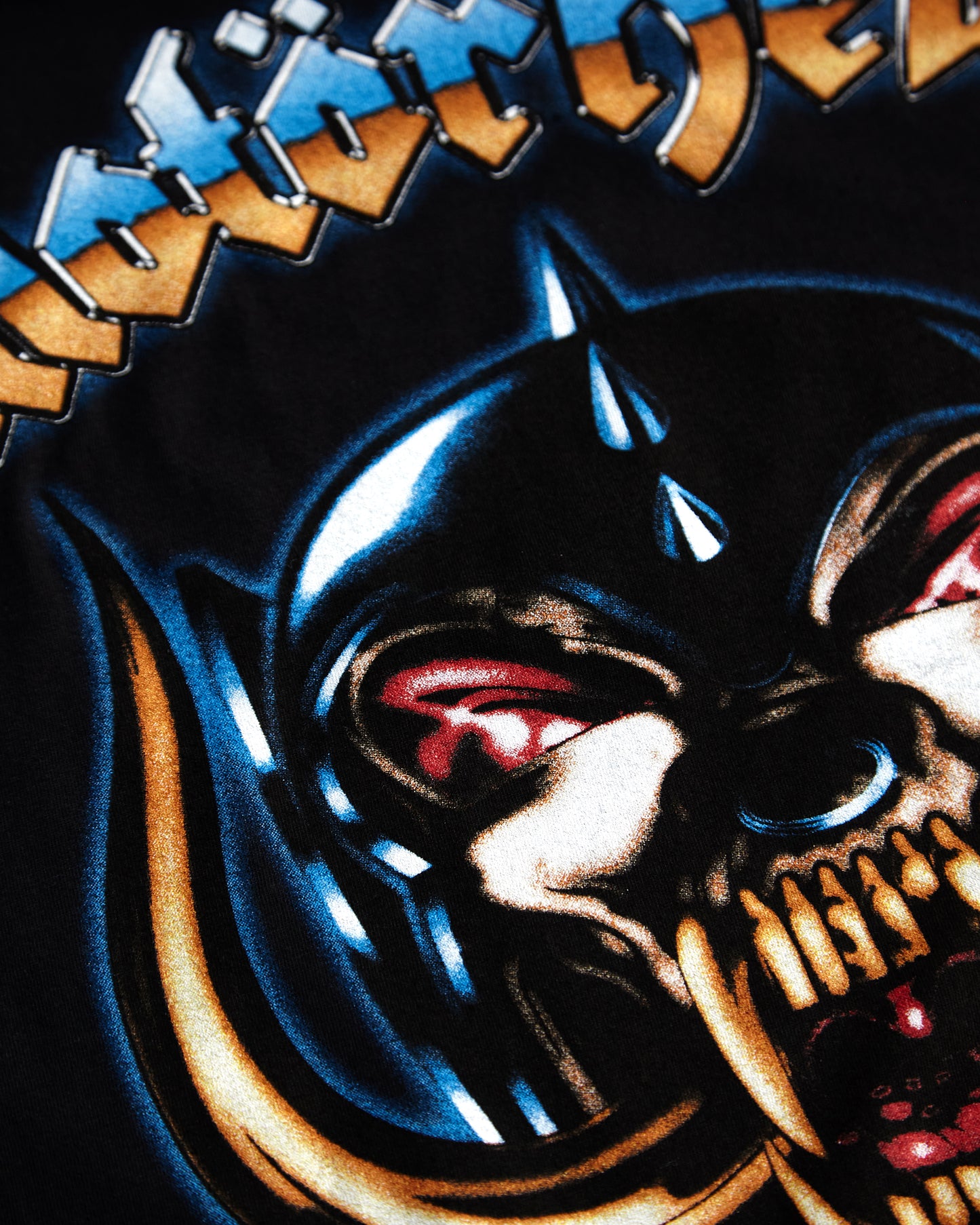 Official Motorhead Airbrush - Low cut cropped tshirt
