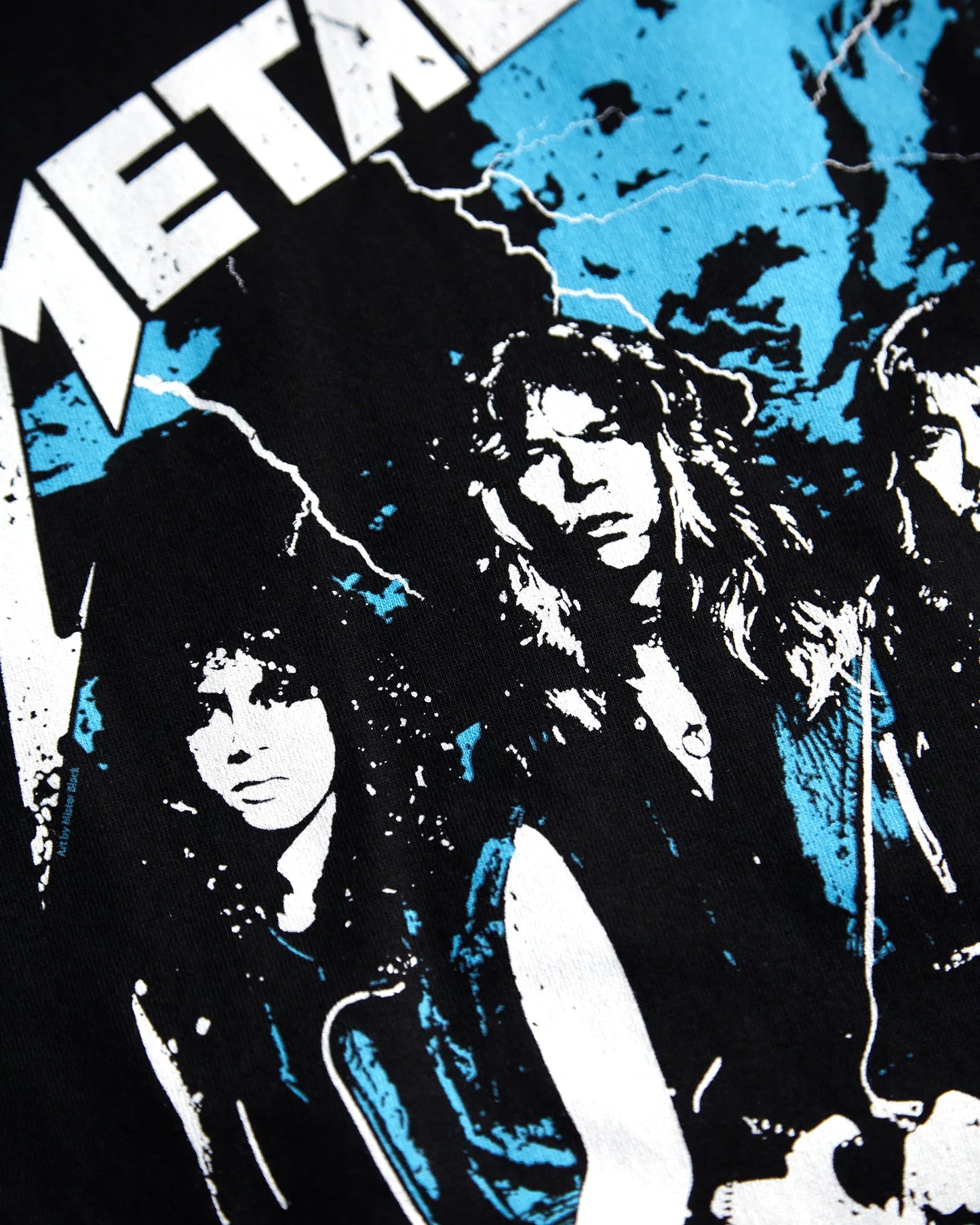 Official Metallica 1985 Ride the lightning tour - low cut cropped tee