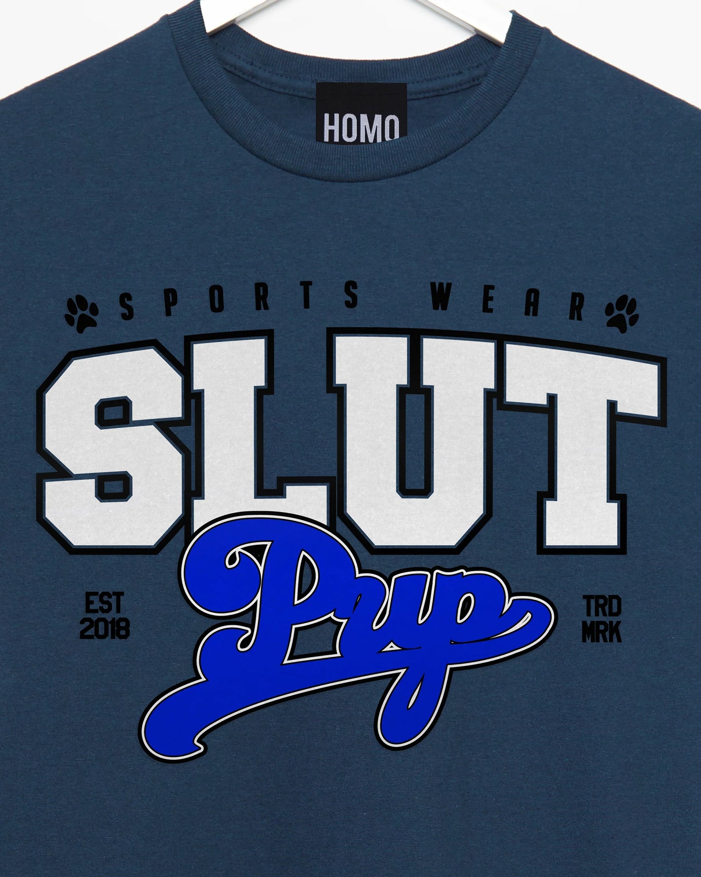 PUP Collection: S/UT PUP variety style, tee - blue