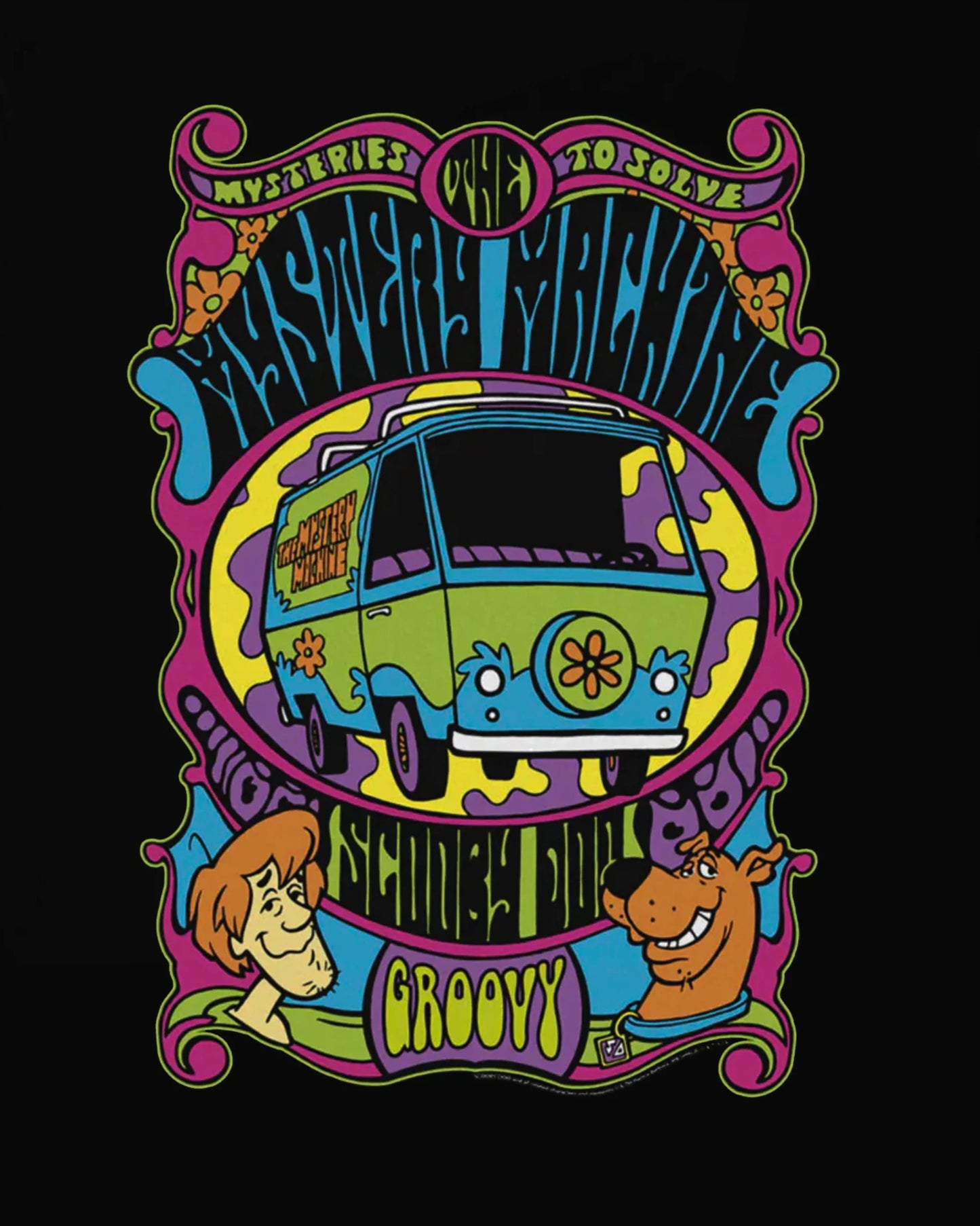 Official Scooby Doo Mysteries To Solve T-Shirt