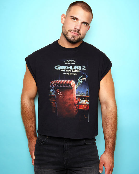 Official Gremlins 2 The New Batch - low cut cropped tee