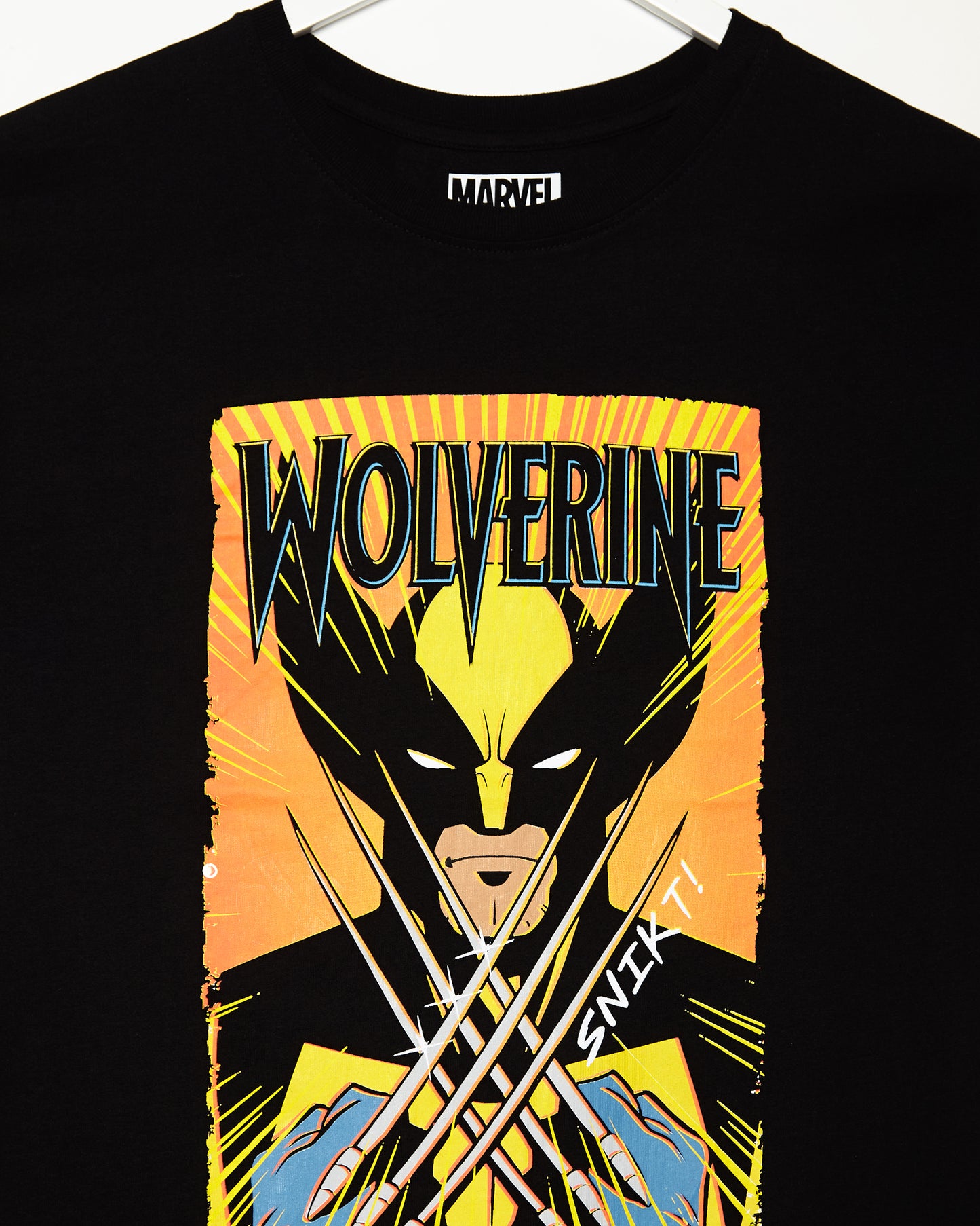 Official Marvel Comics, Wolverine Claws on black - tshirt
