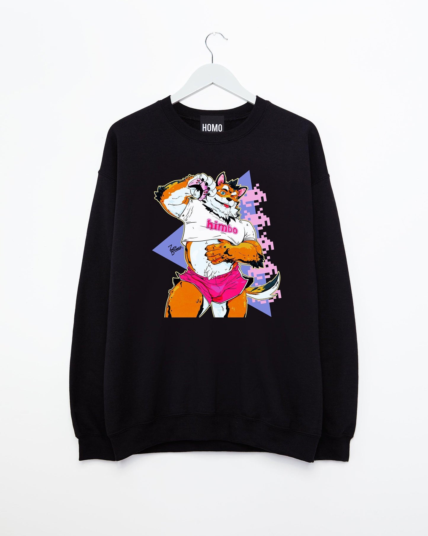 ZACH BRUNNER! thickems gaymer pup wants to play - sweatshirt.