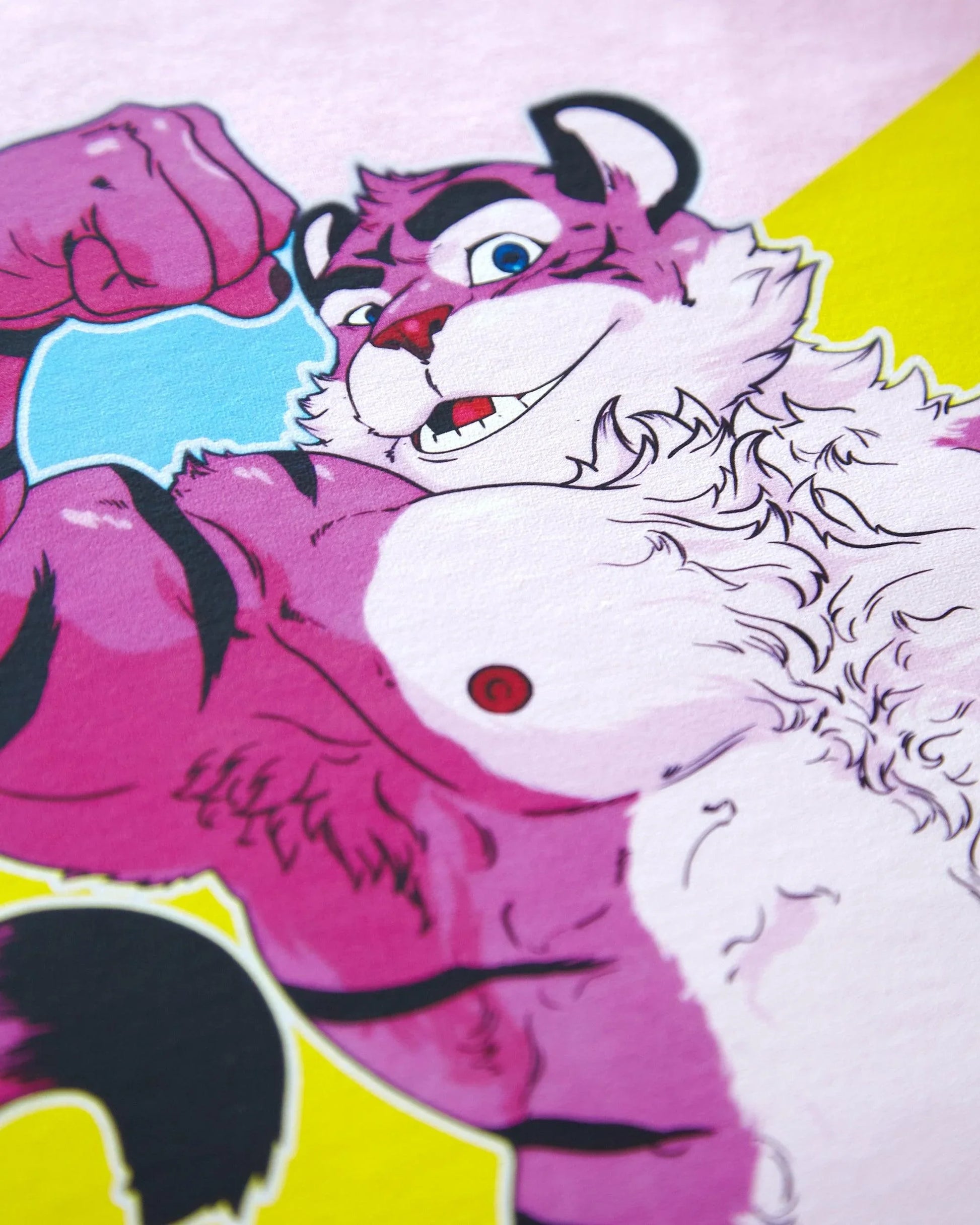 Rocky the tiger, always the life of the party - tee - HOMOLONDON