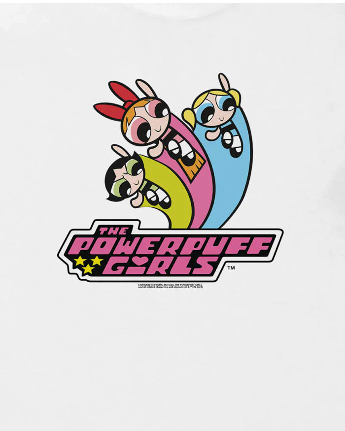 Official Powerpuff Girls sleeveless tshirt- white