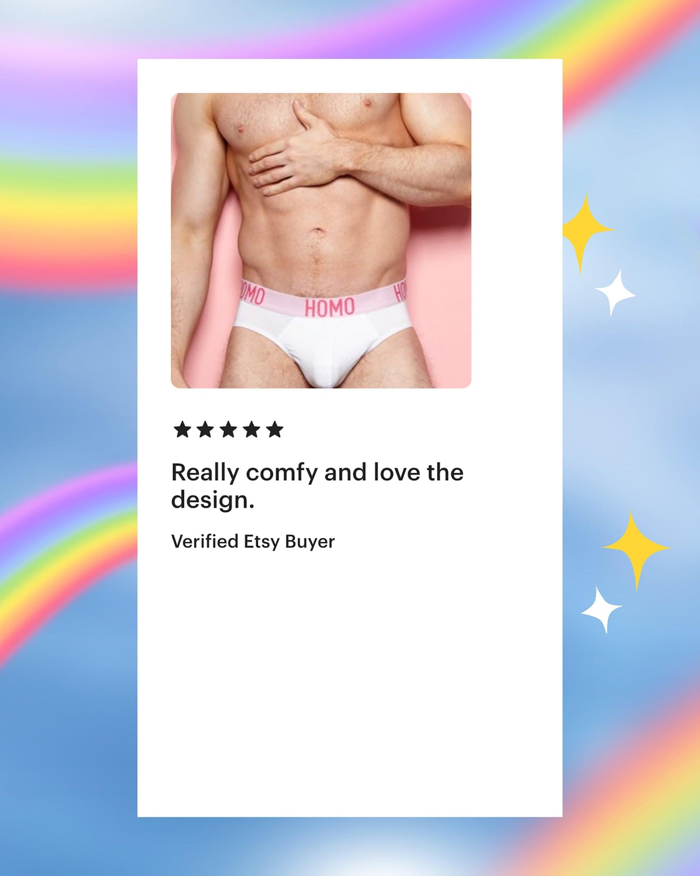 DOUBLE PACK: HOMO Classic Brief  - White/Pink
