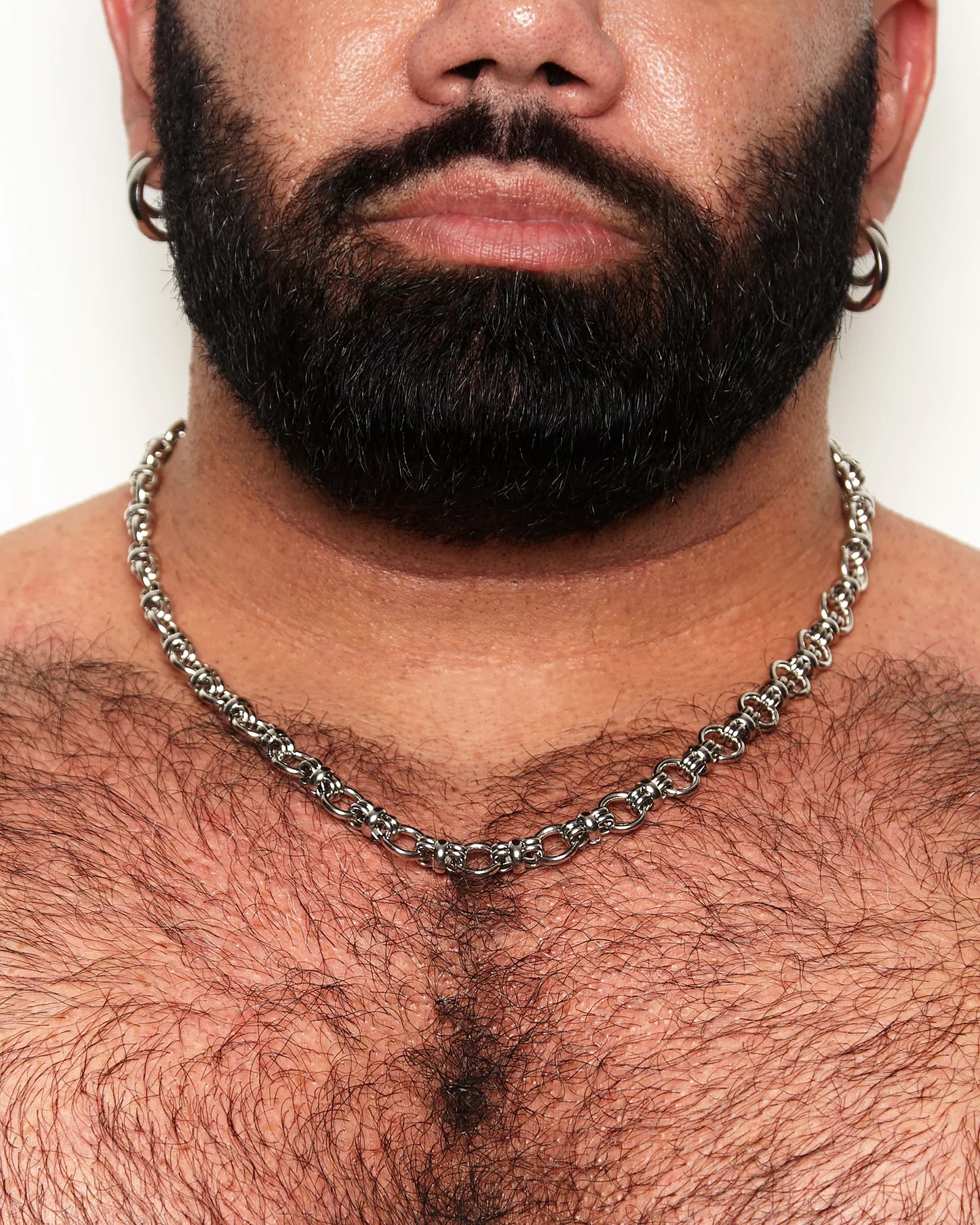 Hoop link stainless steel - Necklace