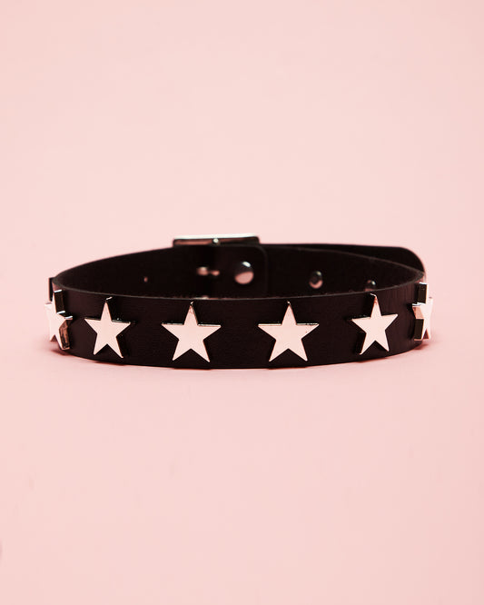 Silver Star - bicep band