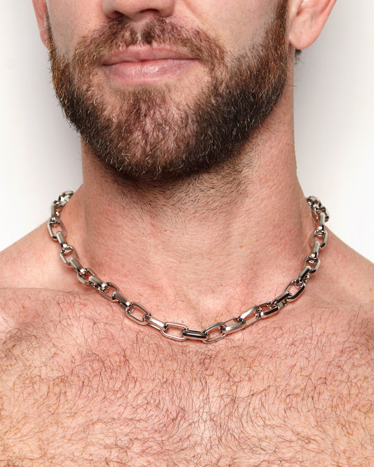 Chunky chain, stainless steel - Necklace
