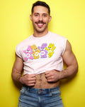 HOMO Bunnies - light pink crop top - HOMOLONDON