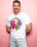 Flexing tiger wrestler Rocky - tshirt - HOMOLONDON