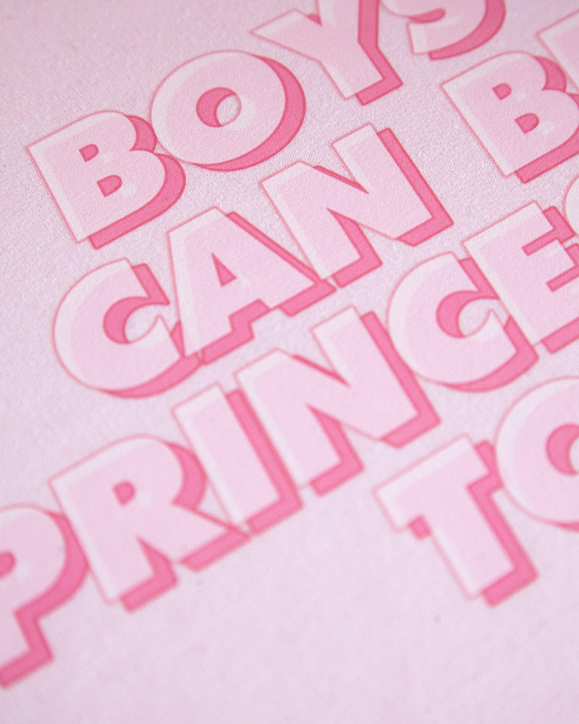 Boys can be princesses too on pink - pullover hoodie. - HOMOLONDON