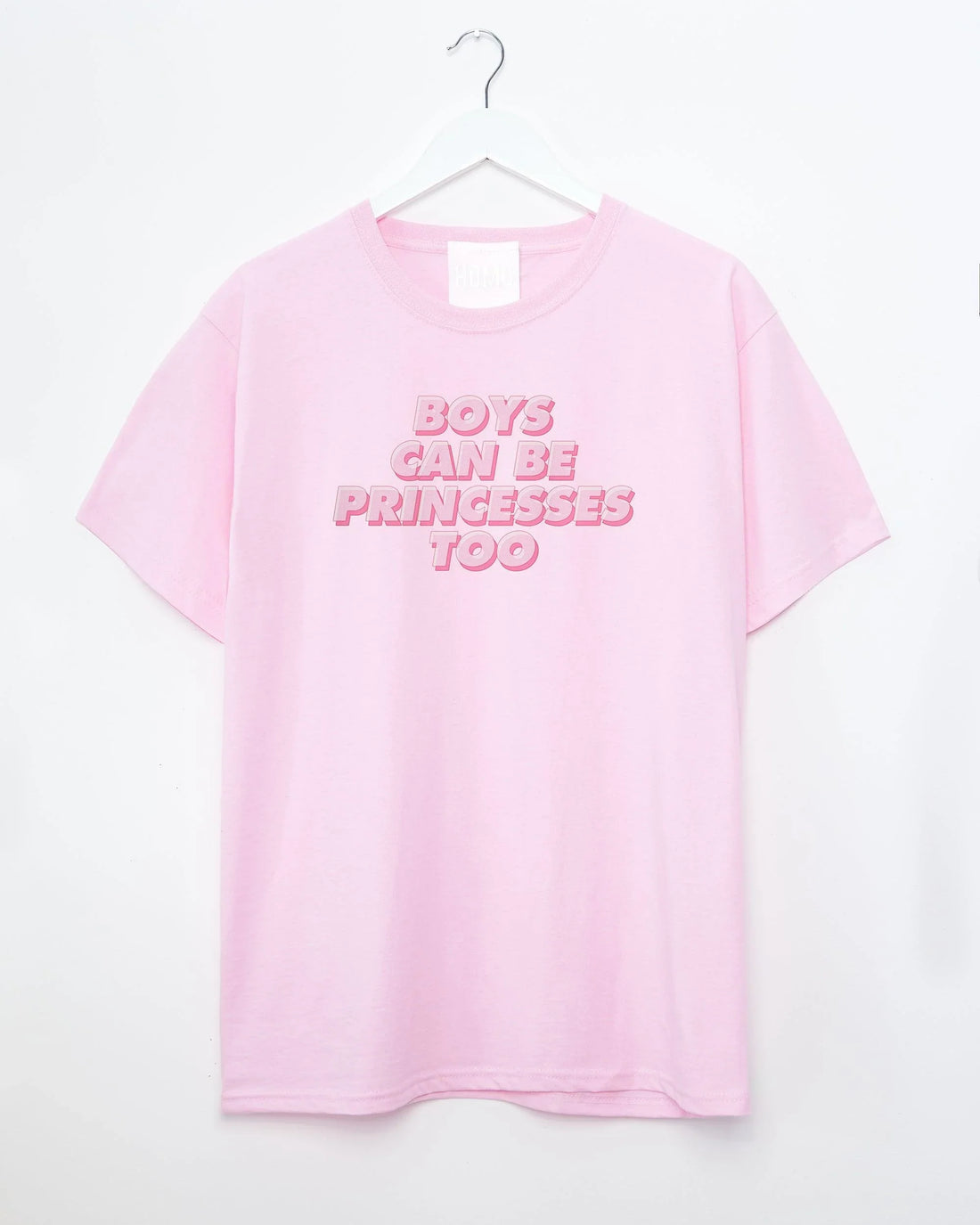 Boys can be princesses too on pink - tee - HOMOLONDON