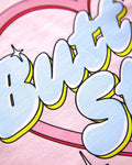 Butt Stuff - light pink tshirt - HOMOLONDON