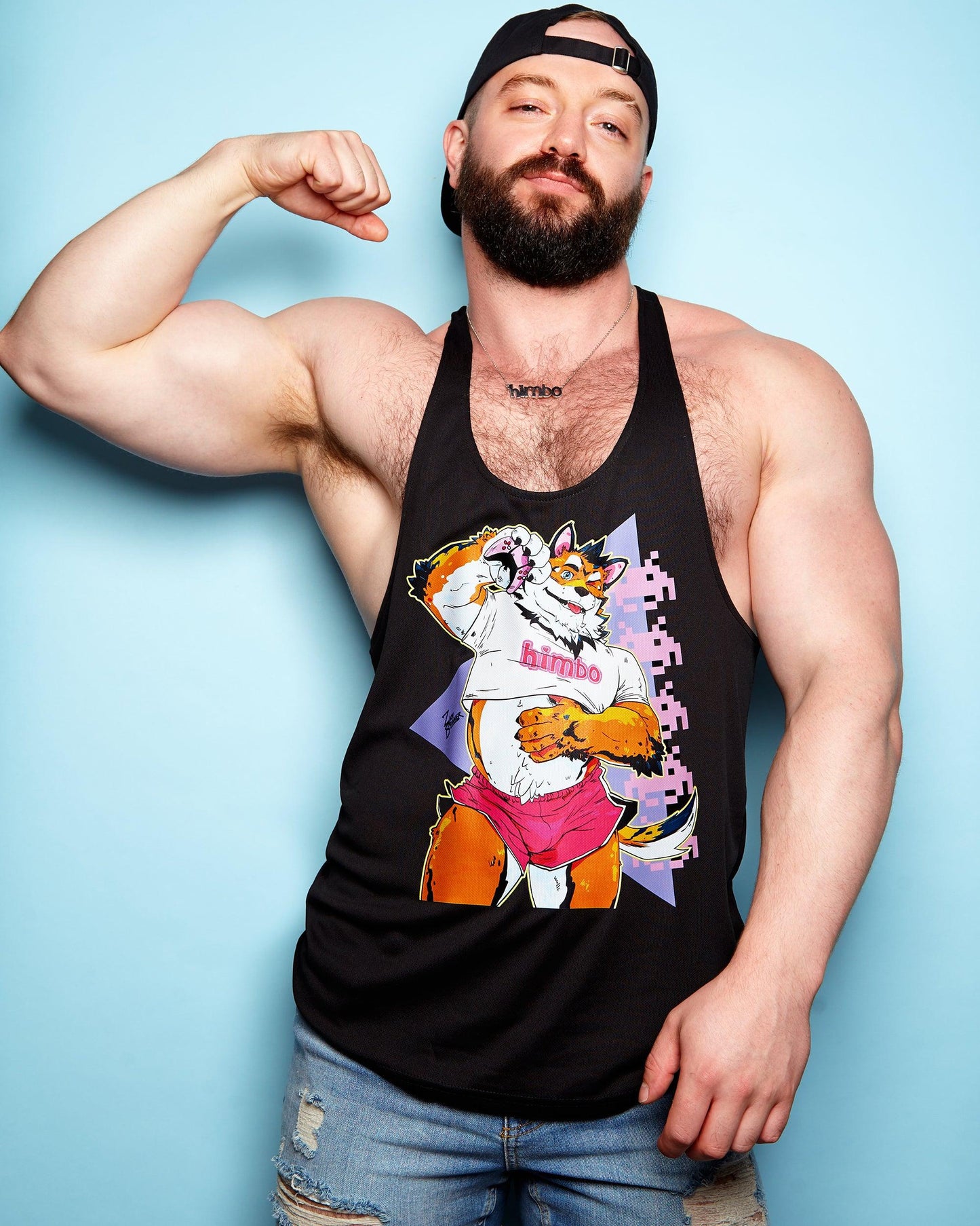 ZACH BRUNNER! thickems gaymer pup wants to play - tank.