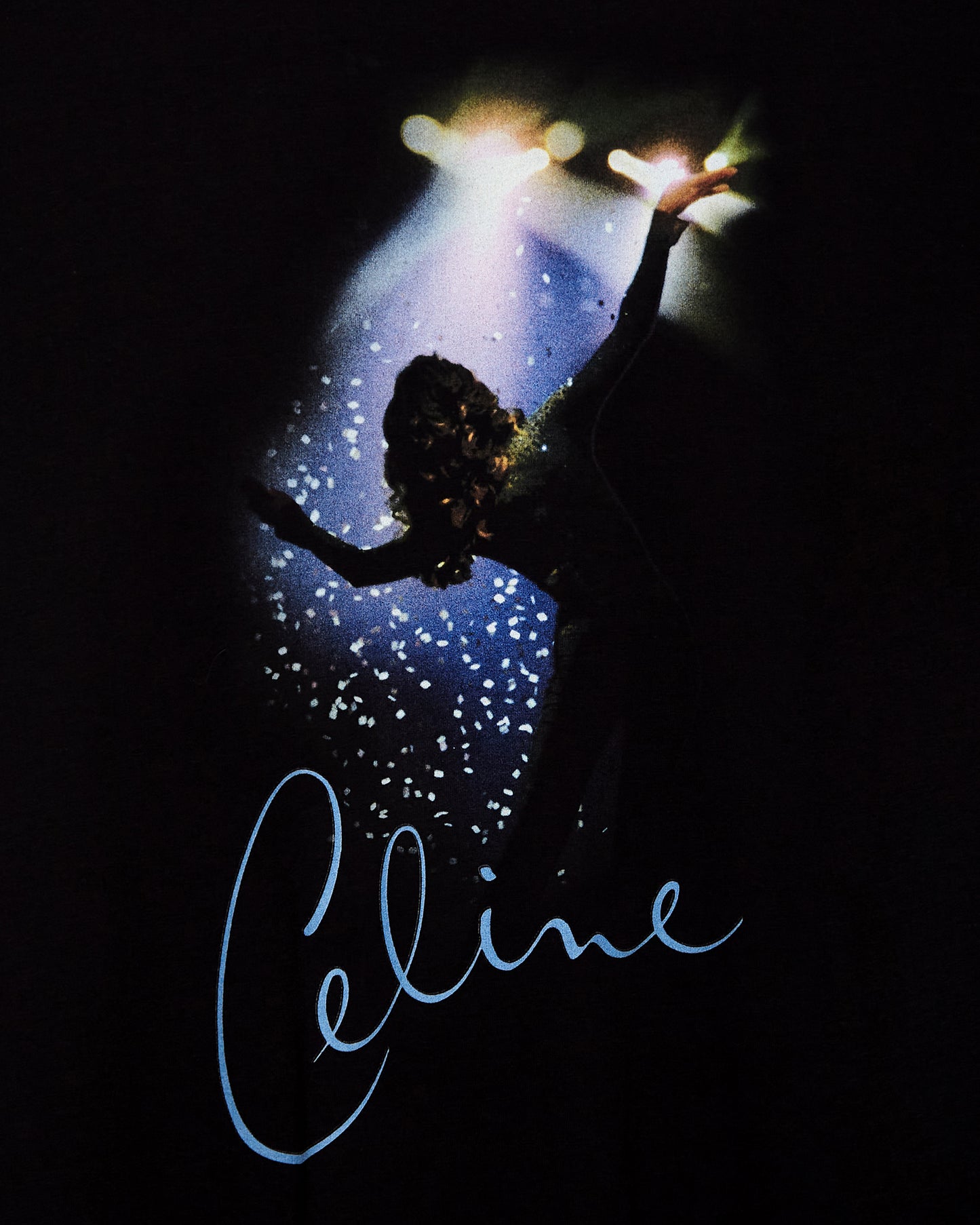 Official Celine Dion "Spotlight' Unisex T-Shirt - black