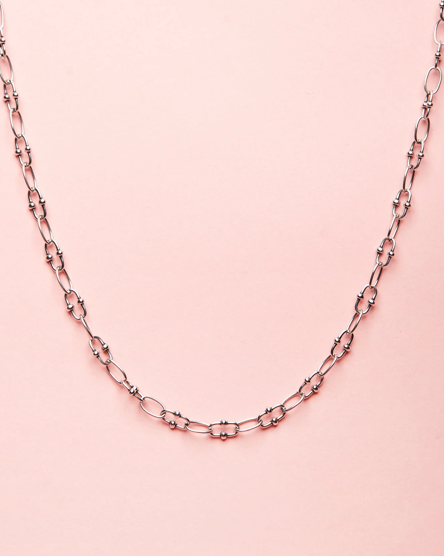 Delicate chain, stainless steel - Necklace