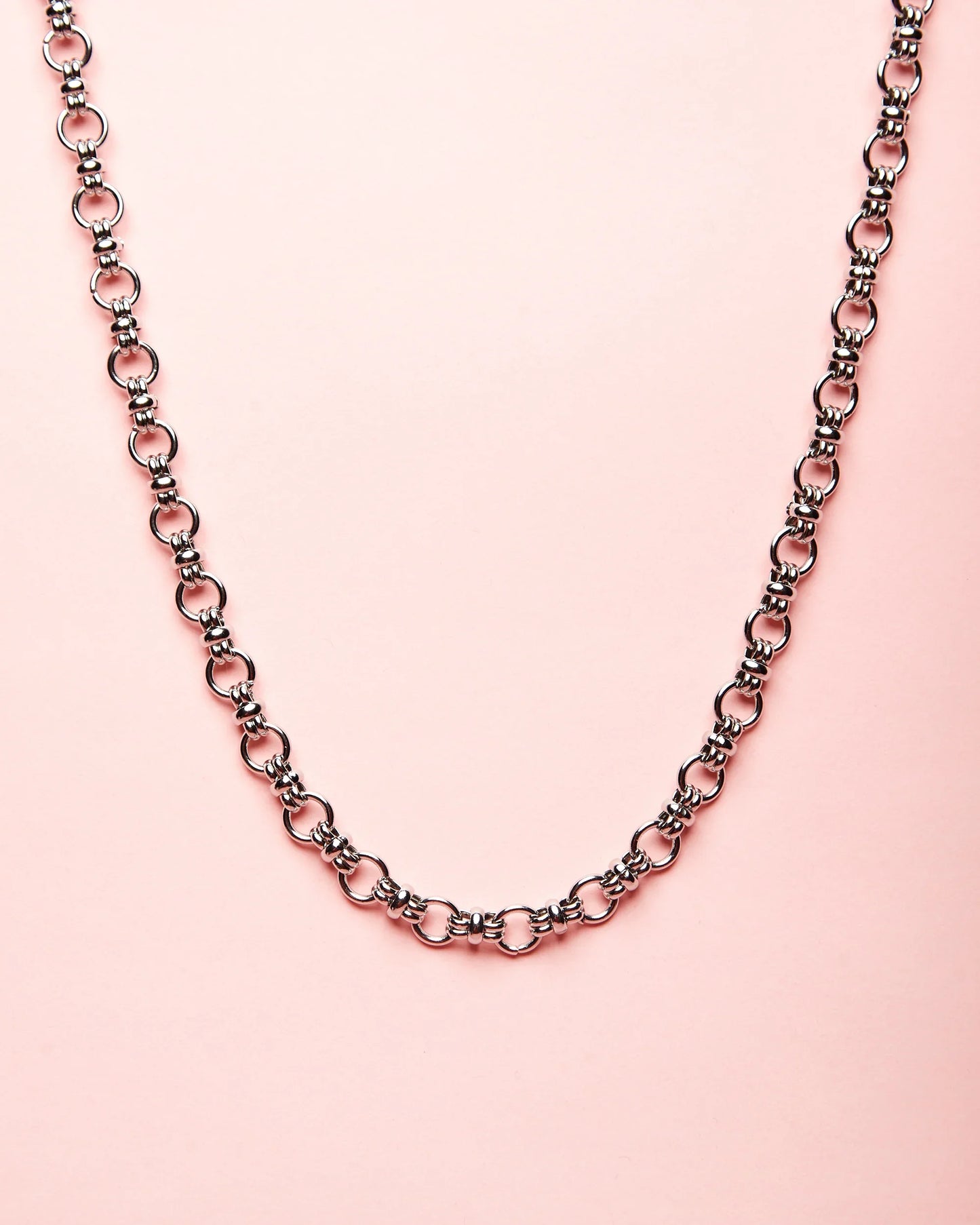 Hoop link stainless steel - Necklace