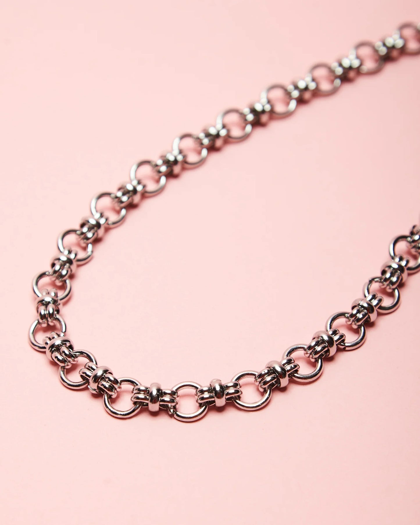 Hoop link stainless steel - Necklace