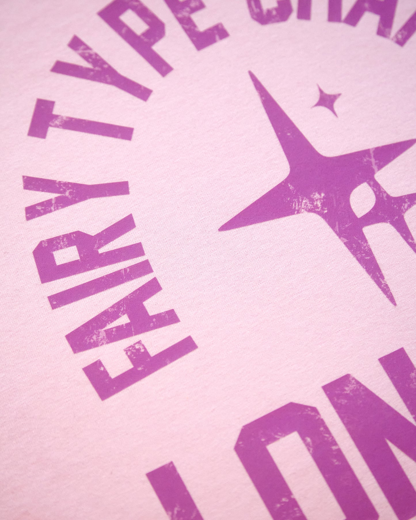 Fairy Champion (London) in pink long sleeve tee - pink