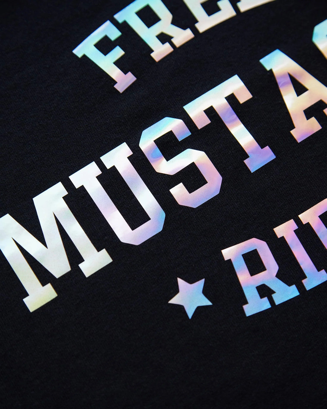 Free mustache rides, hologram - mens tshirt - HOMOLONDON
