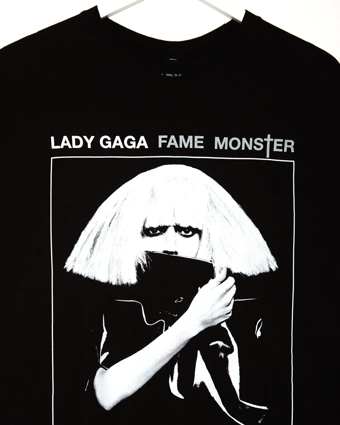 Official Lady Gaga "FAME MONSTER" low cut cropped tee