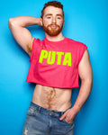 Fluorescent PUTA - fuchsia crop - HOMOLONDON