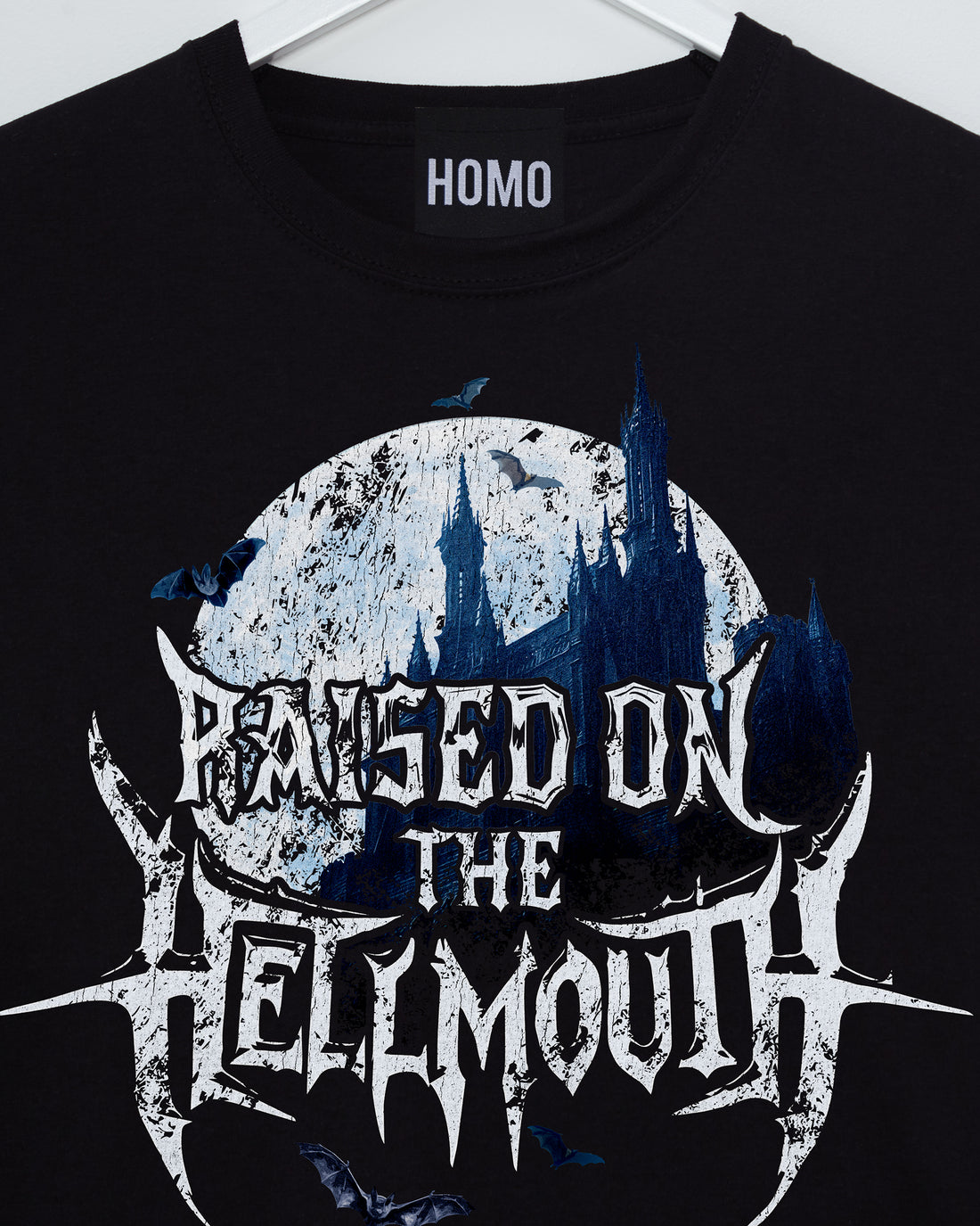 Raised on the Hellmouth, tee - black