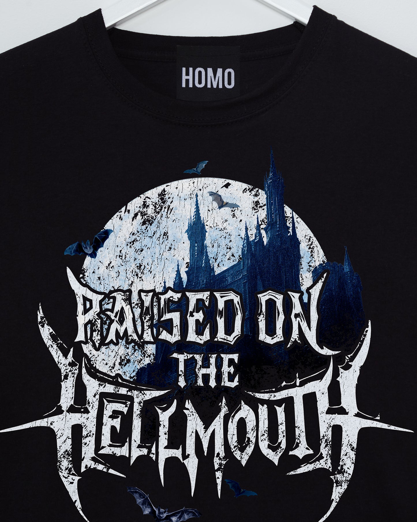 Born of the Hellmouth, tee - black
