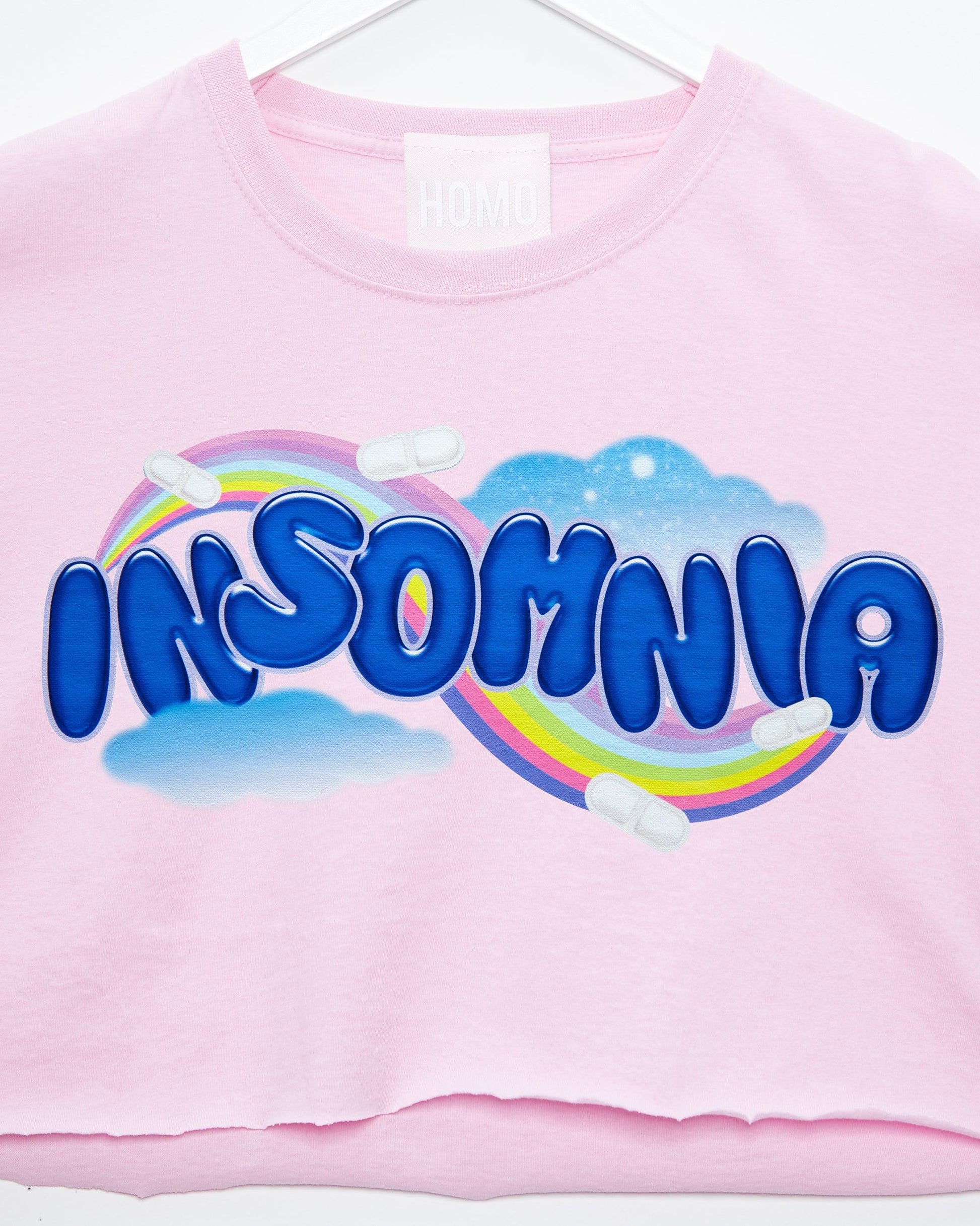 Insomnia - crop top - HOMOLONDON