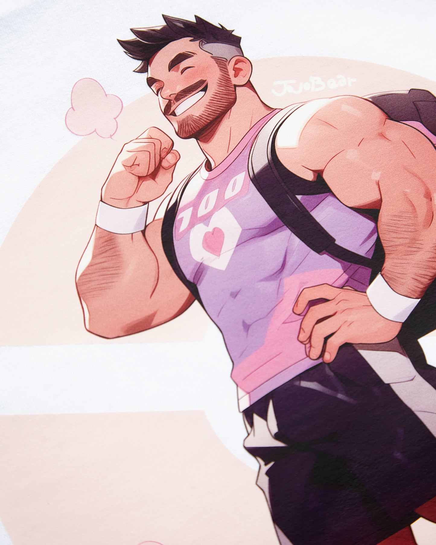 Jojo Bear: Trainer Stephen on white - tshirt
